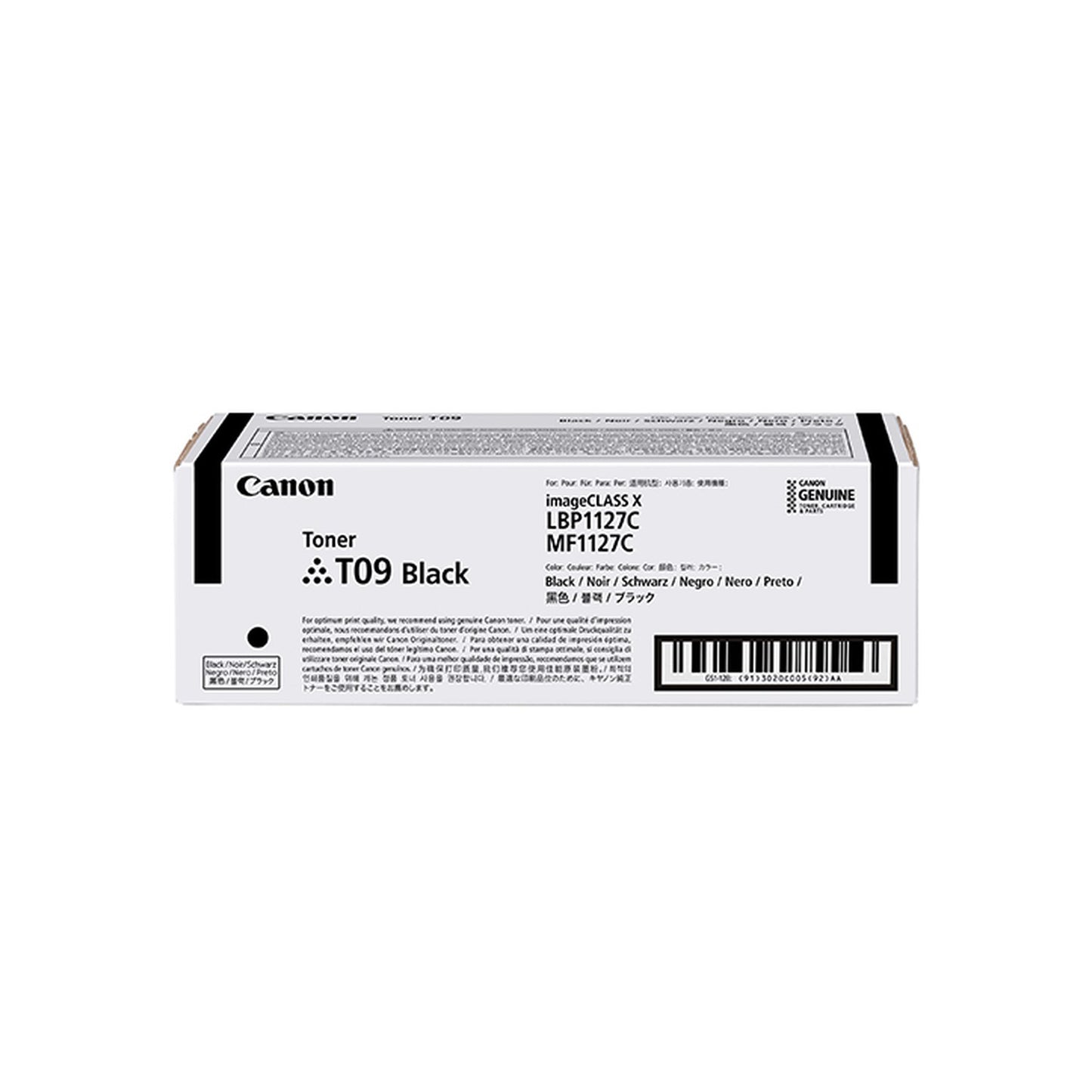 Toner d'origine Canon 3020C006 / T09 BK - noir