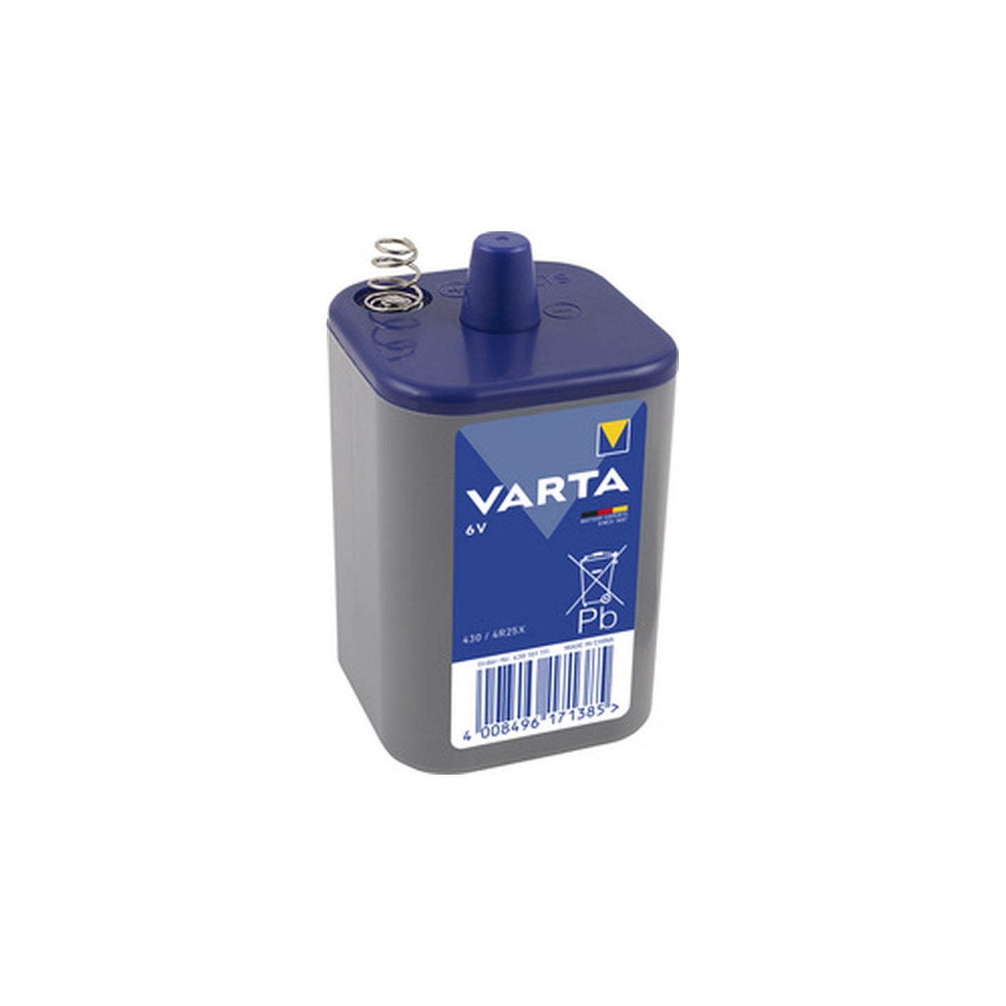 VARTA Pile 6V 4R25, 10Ah, chloride de zinc