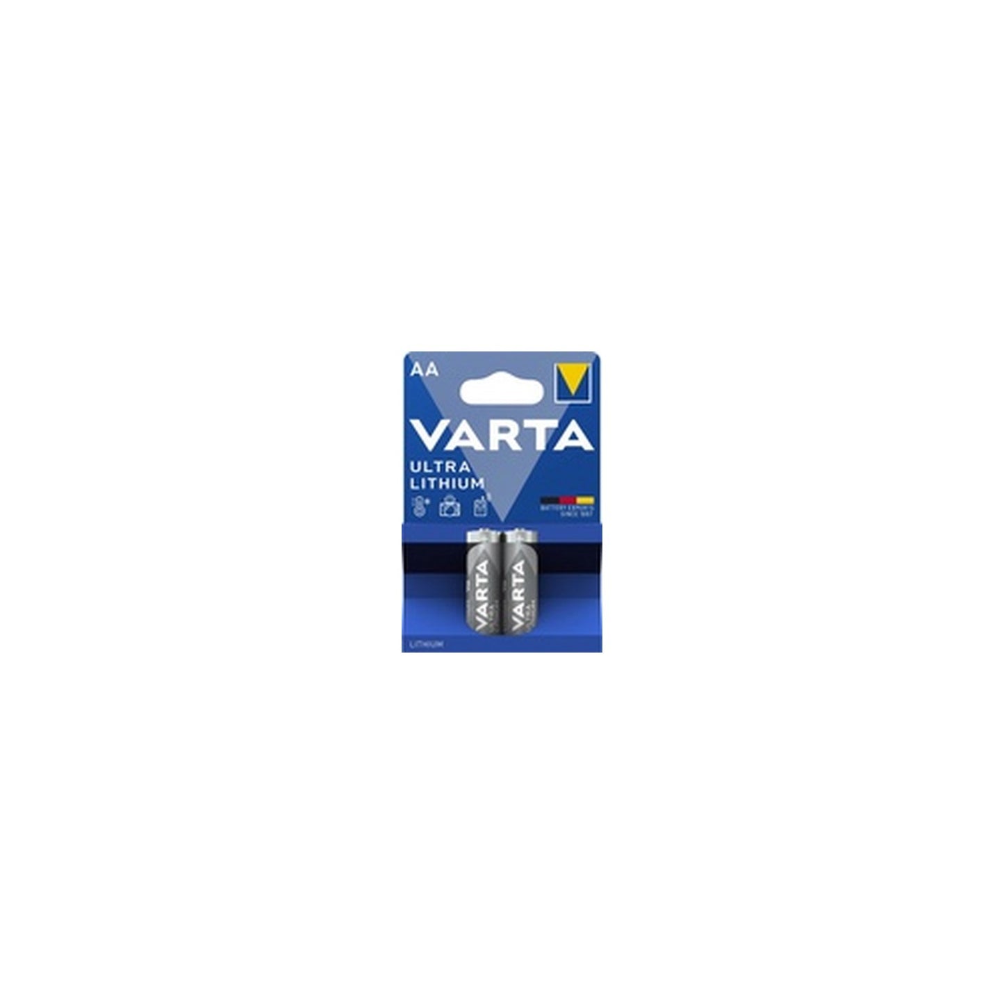 VARTA Pile au lithium "ULTRA Lithium", Mignon (AA), 2 piles