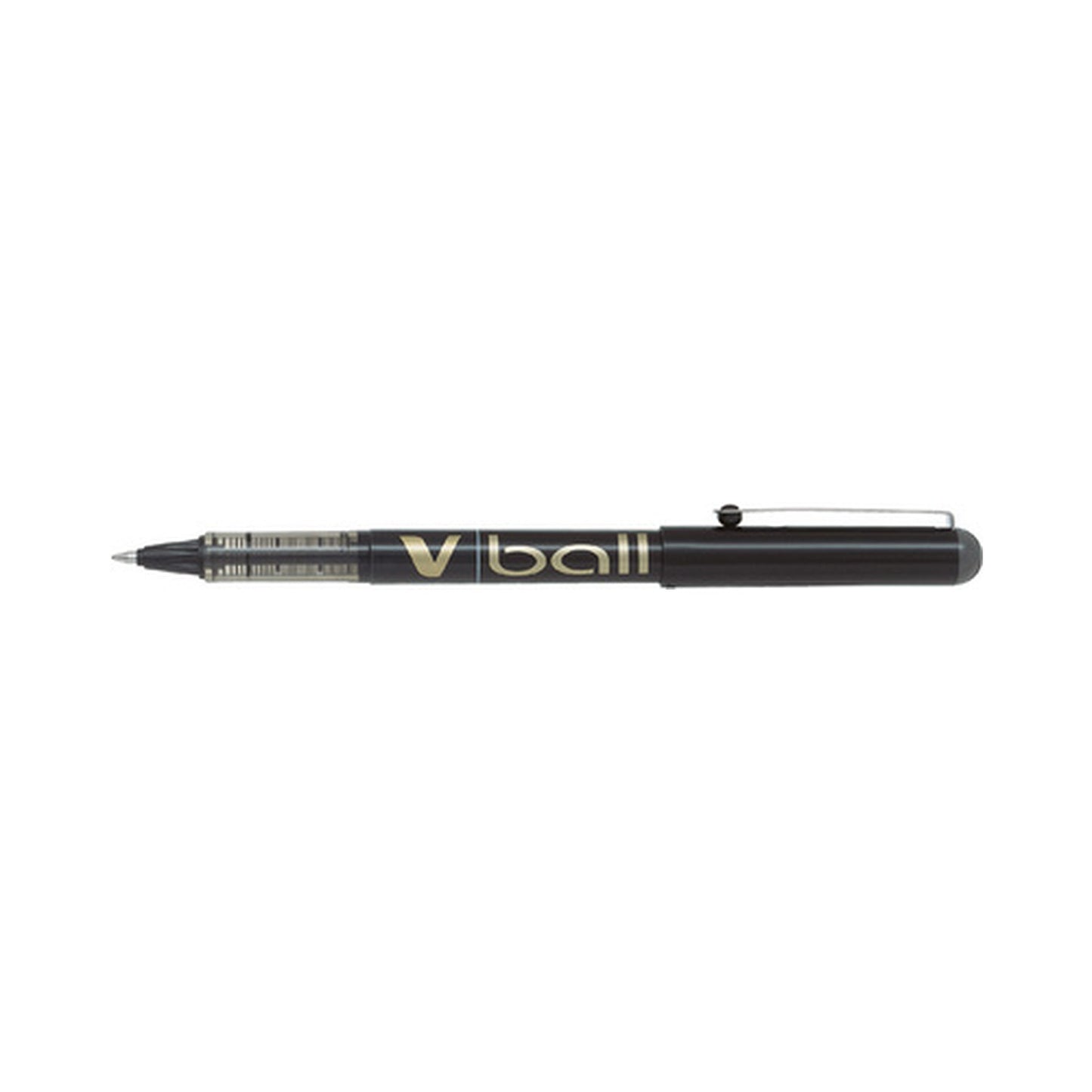 PILOT Stylo roller V Ball VB7, pointe métal, noir