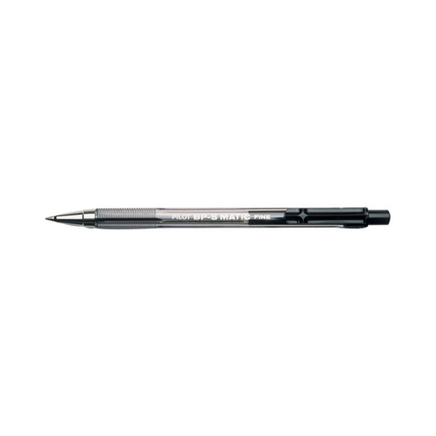 PILOT Stylo à bille rétractable BPS-Matic Fine, noir