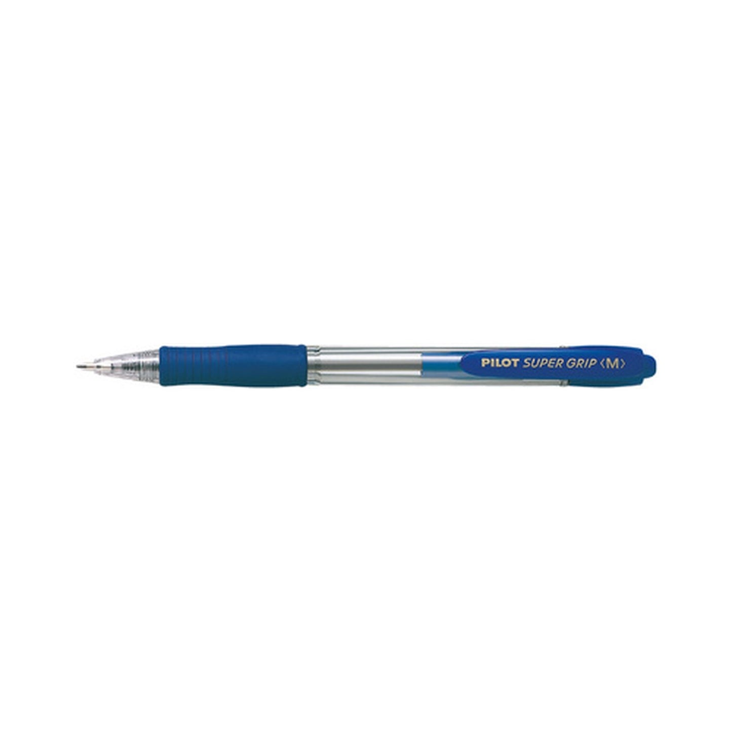 PILOT Stylo à bille rétractable SUPER GRIP M, bleu