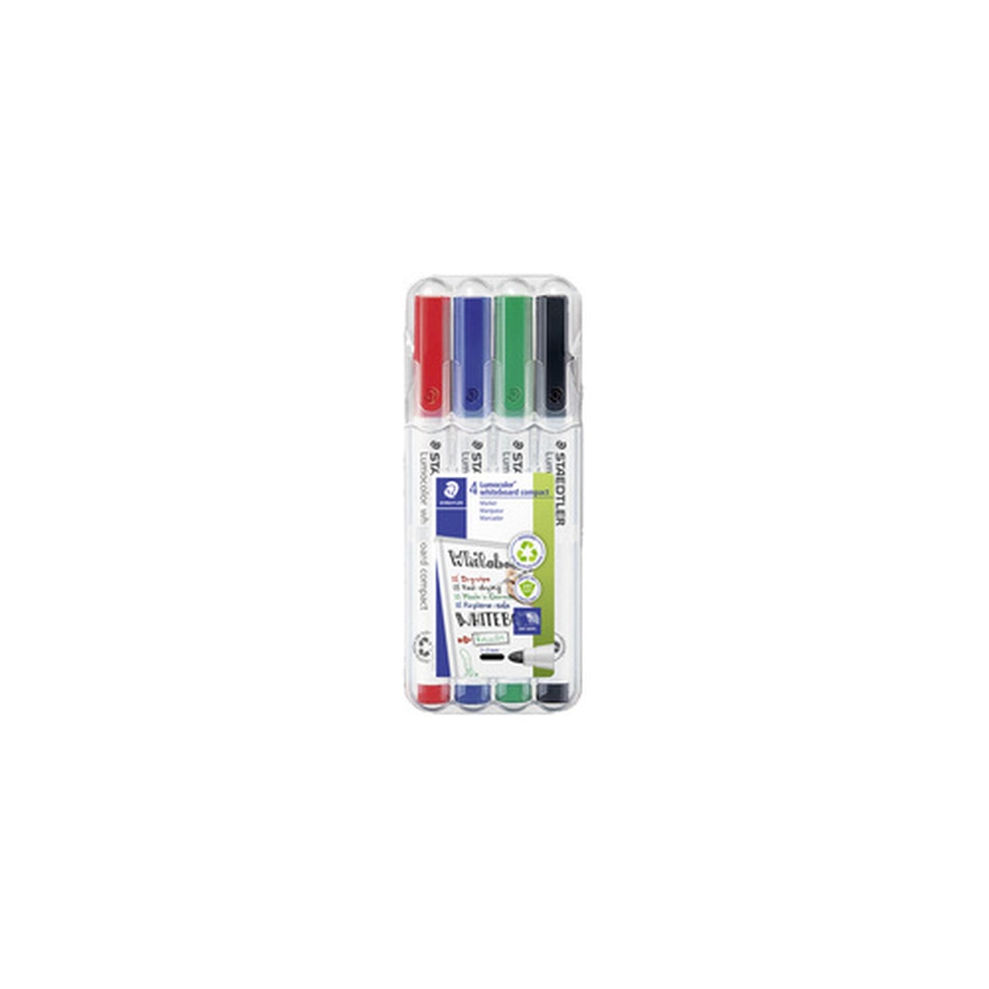 STAEDTLER Marqueur pour tableau blanc Lumocolor, set de 4