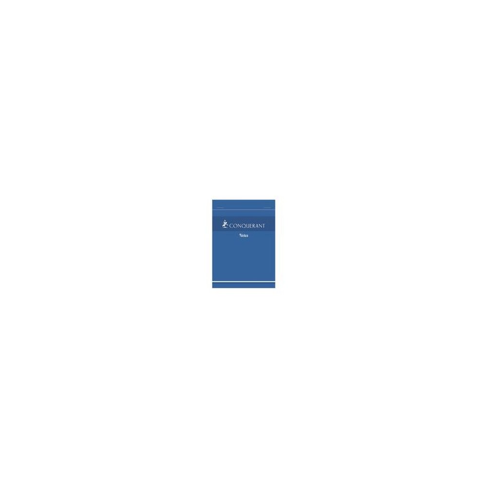 CONQUERANT SEPT Bloc-notes Notes, quadrillé, 105 x 148 mm