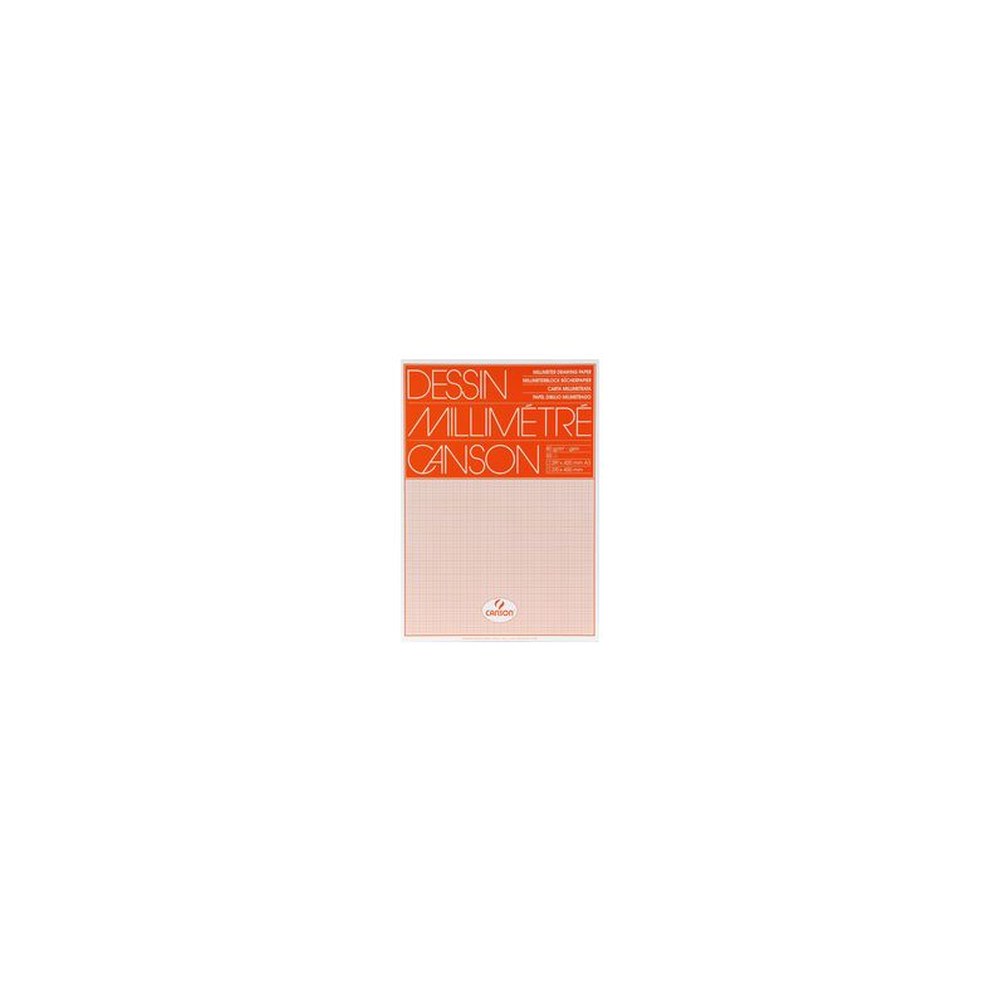 CANSON Papier millimétré, 650 x 500 mm, 90 g/m2 x50