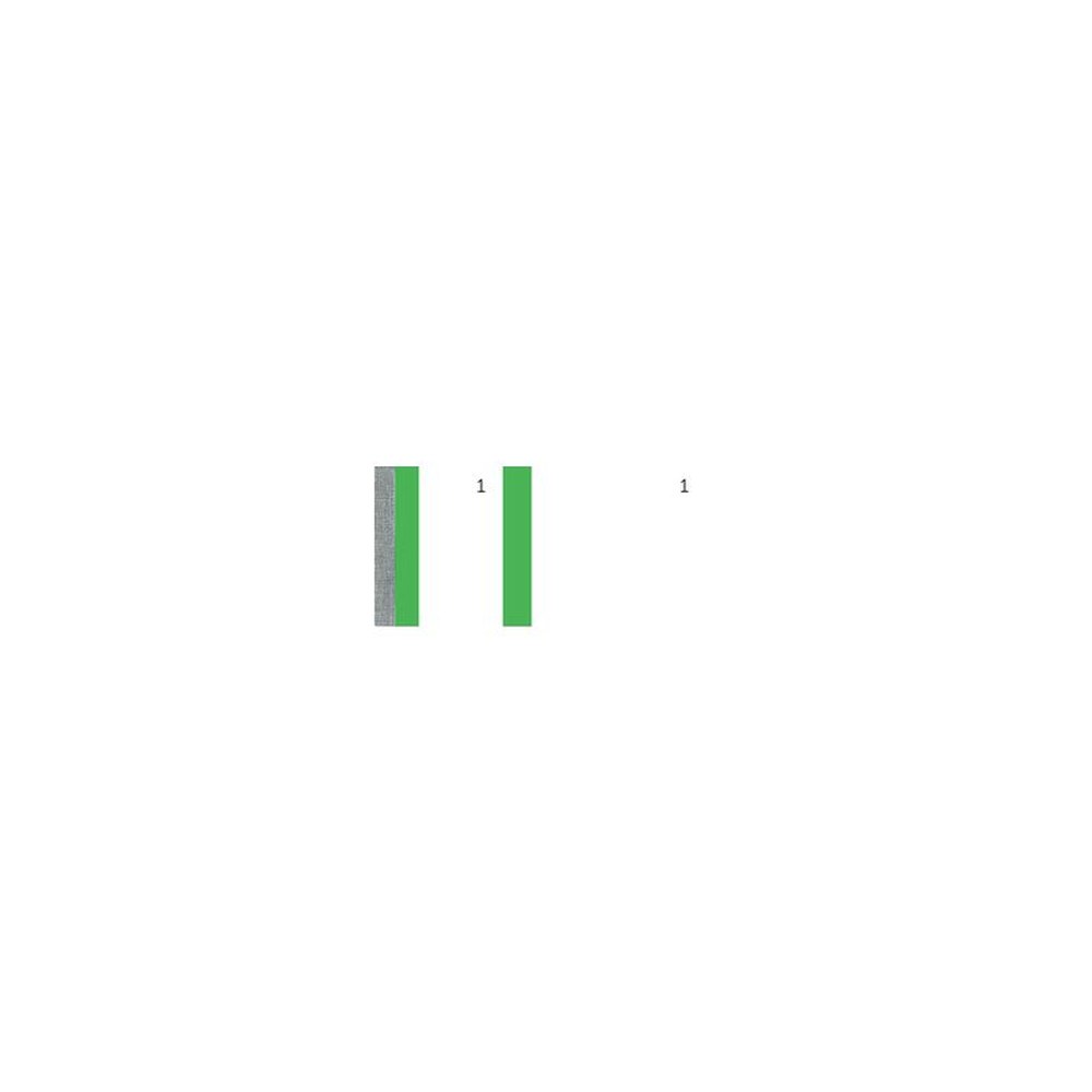 ELVE Bloc vendeur, dimensions: (L)135 x (H)60 mm, vert x10