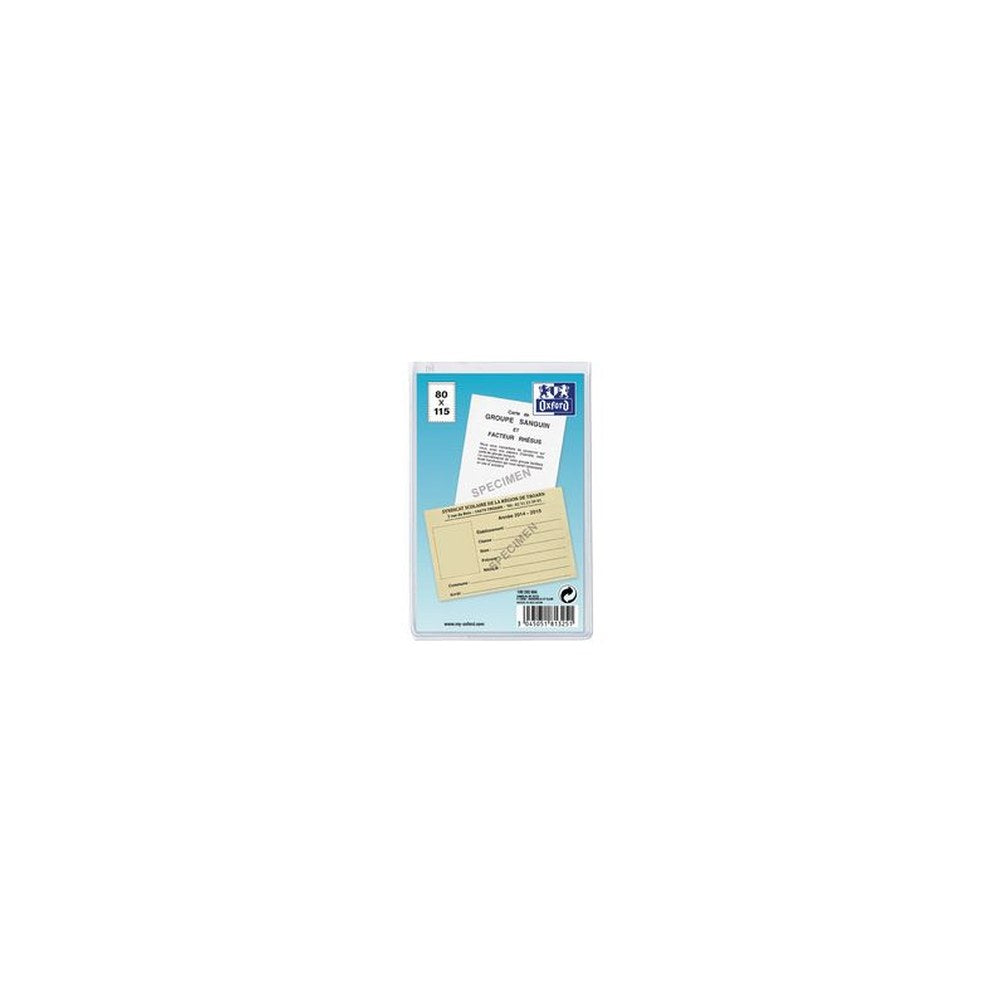 Oxford Etui de protection simple, PVC, 0,15 mm, 240 x 320 mm