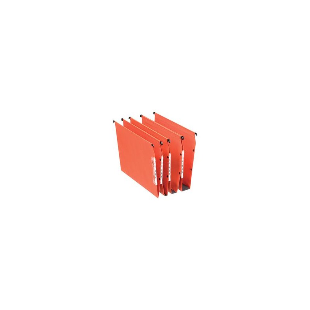 Esselte Dossiers suspendus Dual, fond: 50 mm, orange x25
