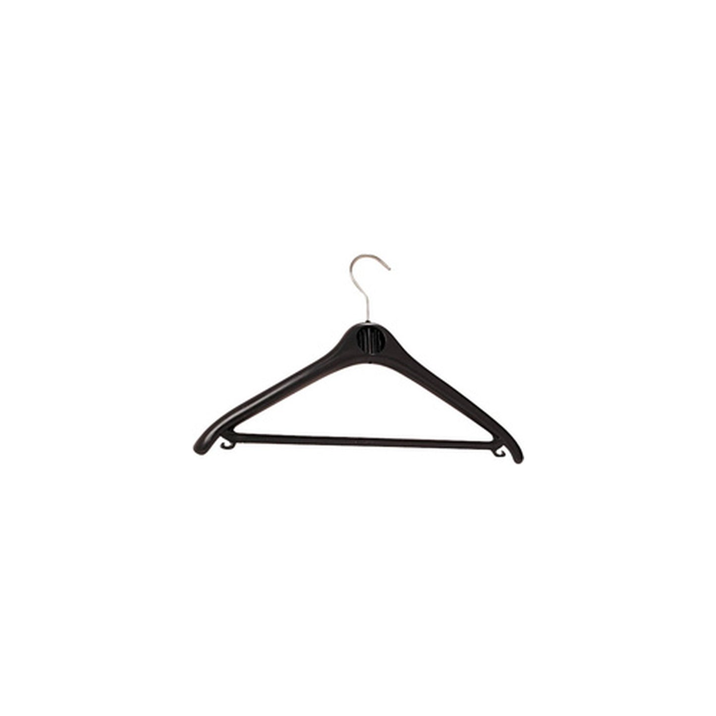 UNiLUX Cintre "CLASSIC", en plastique, couleur: noir x20