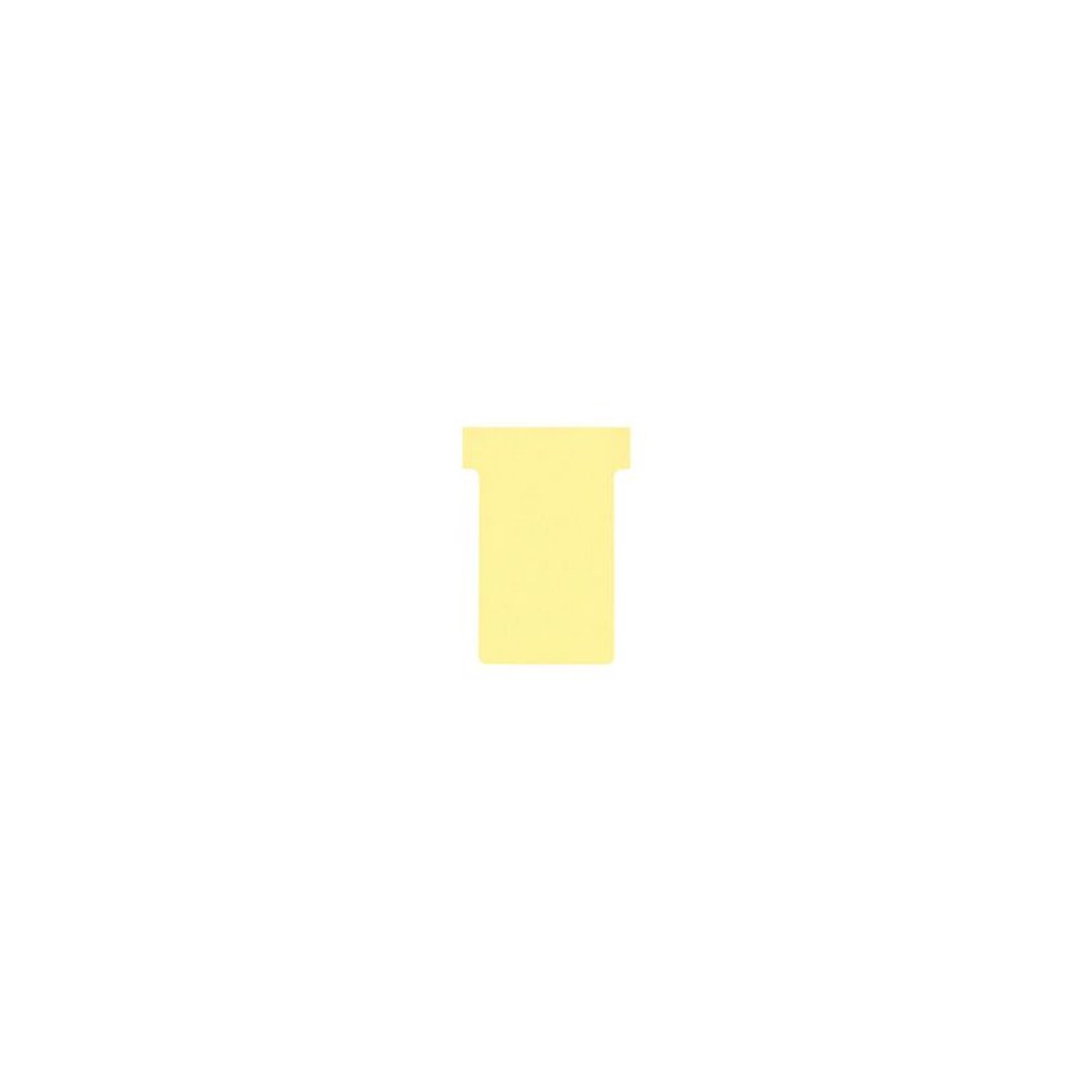 nobo Fiche T, indice 2 / 60 mm, 170 g/m2, jaune