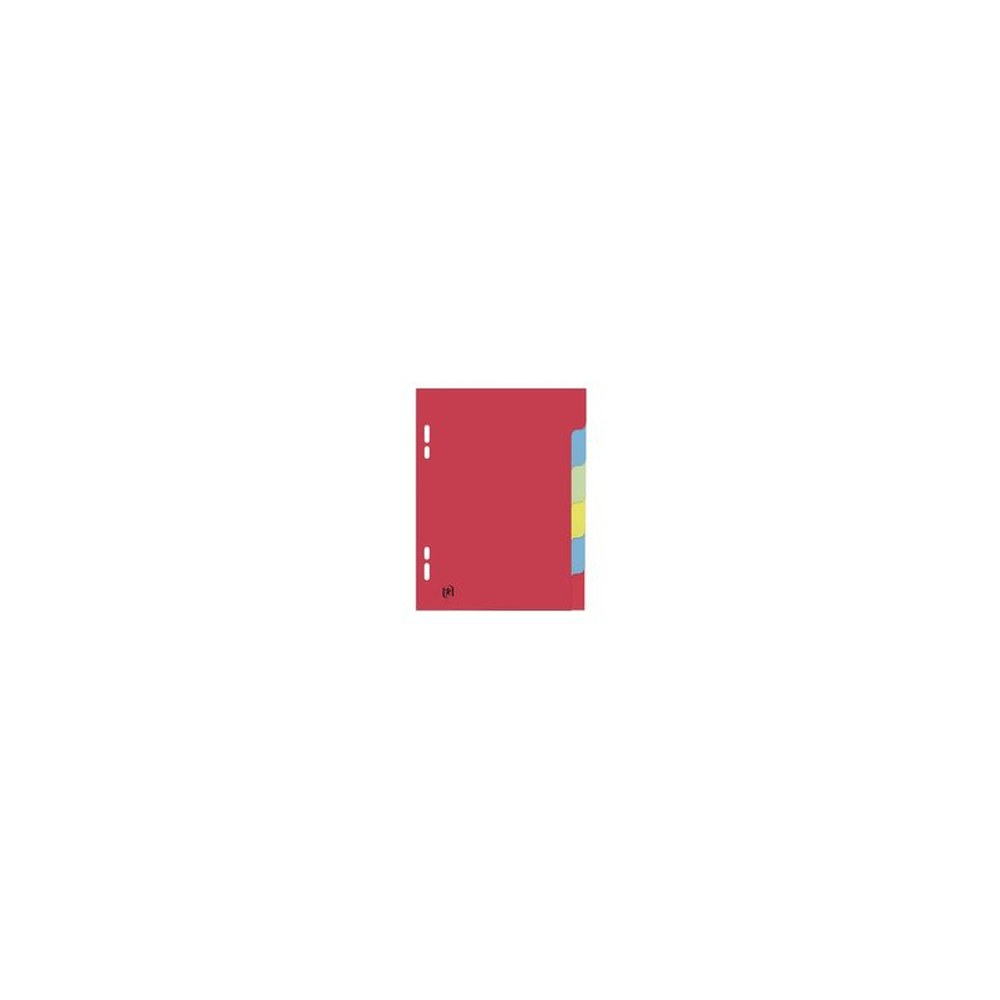Oxford Intercalaires neutres, 170 x 220 mm, 6 touches