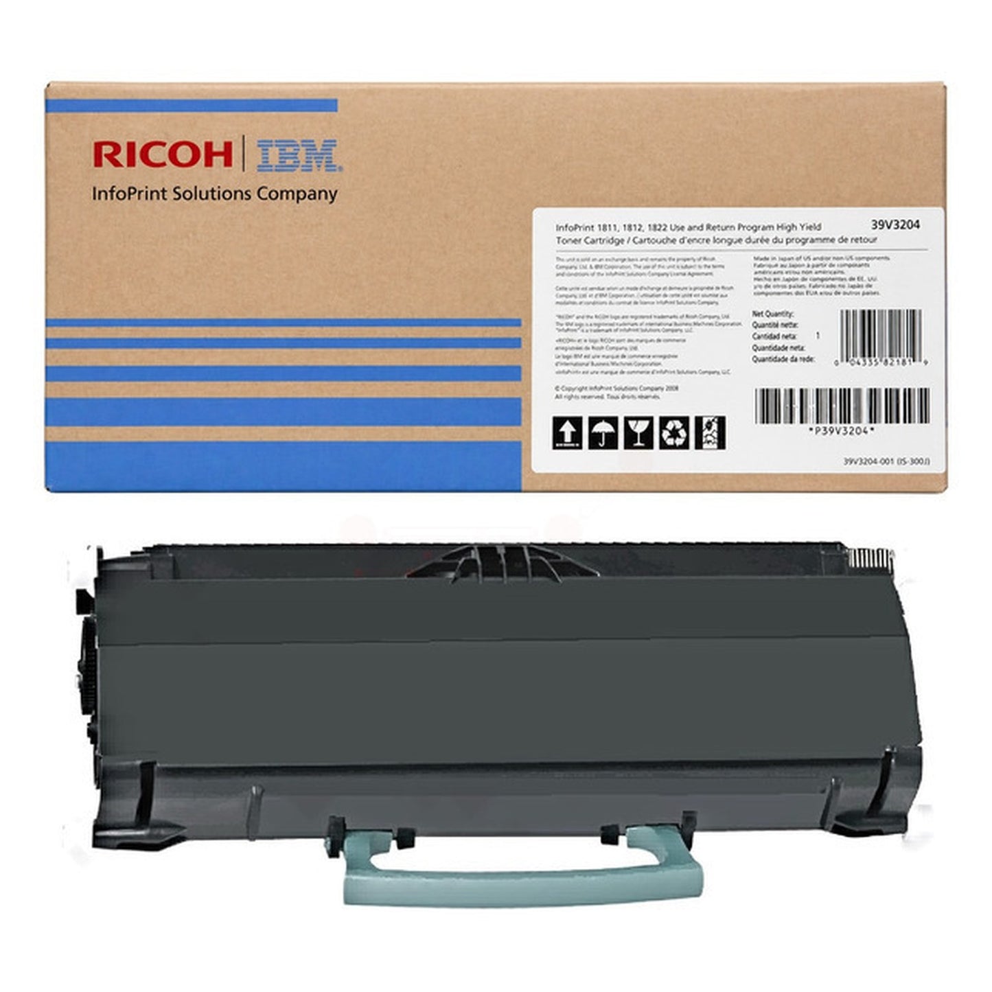 Toner d'origine IBM 39V3204 - noir
