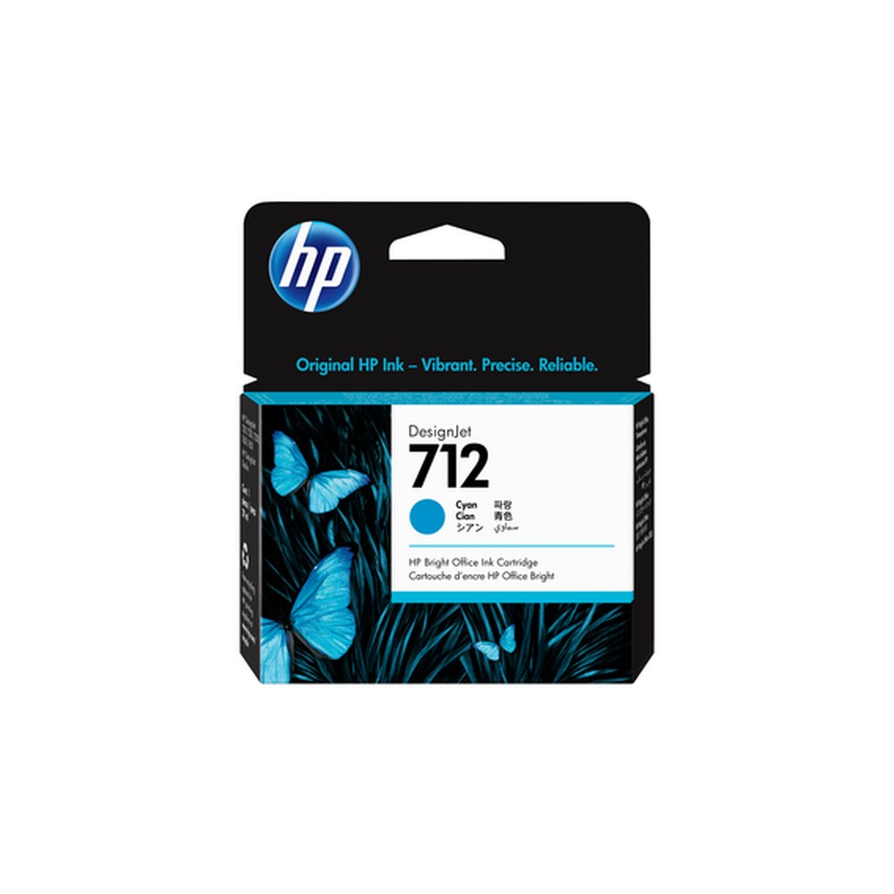 Cartouche d'origine HP 3ED67A / 712 - cyan