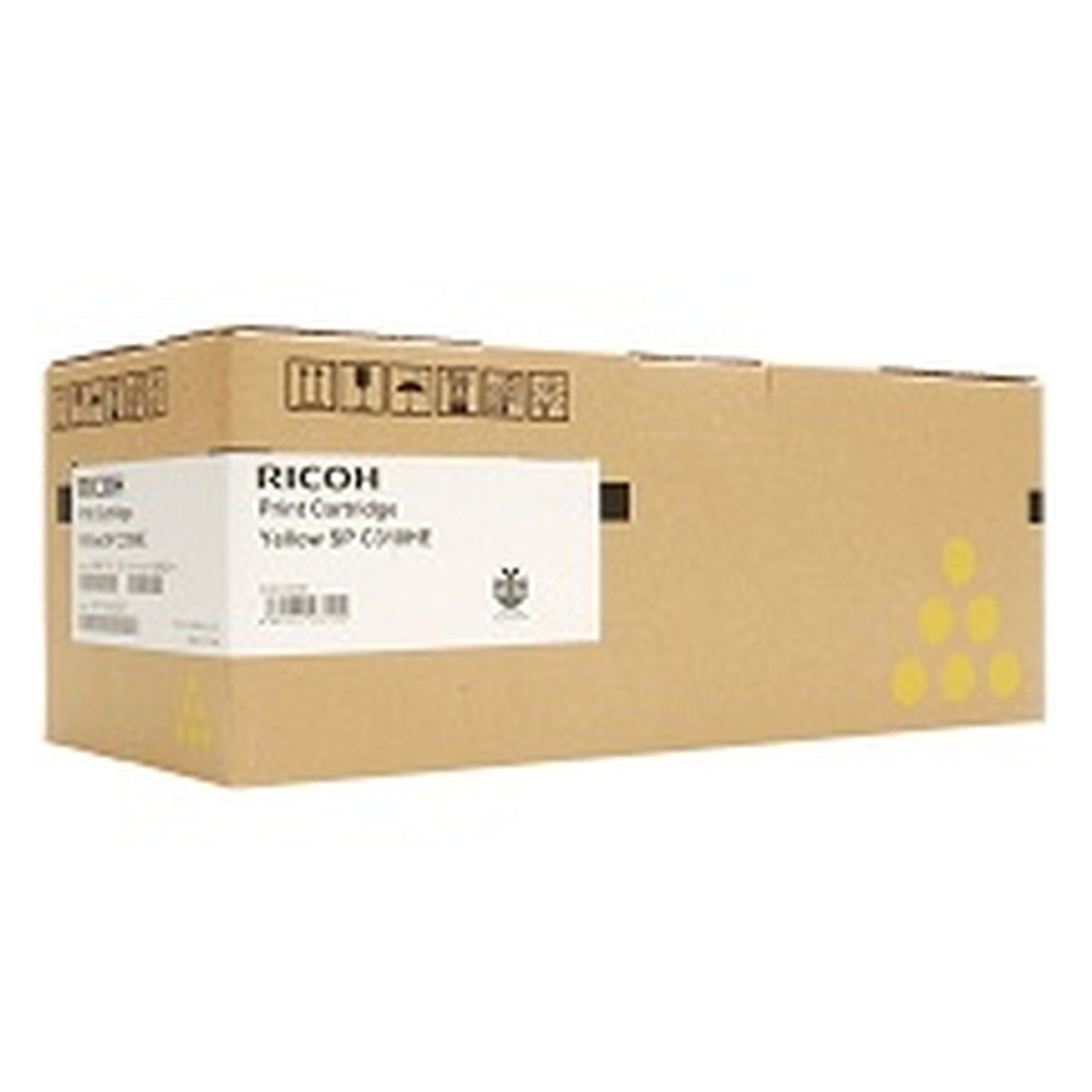 Toner d'origine Ricoh 407138 / SPC 730 - jaune