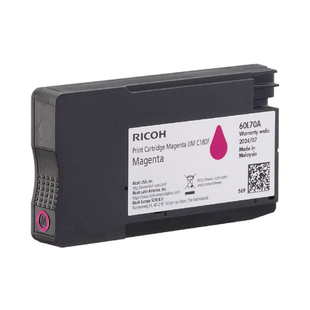 Cartouche d'origine Ricoh 408519 - magenta