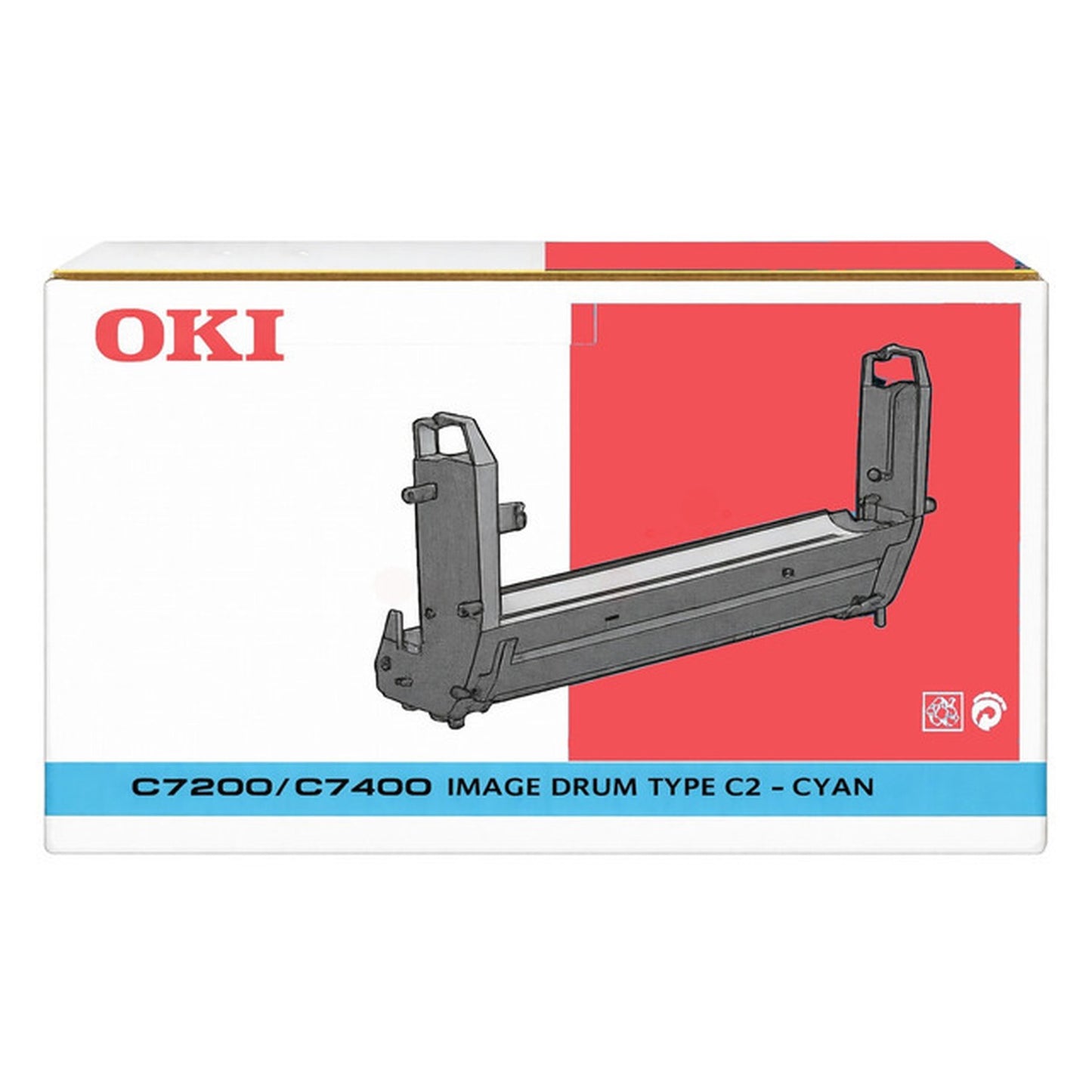 Tambour d'origine OKI 41304111 / TYPE C2 - cyan