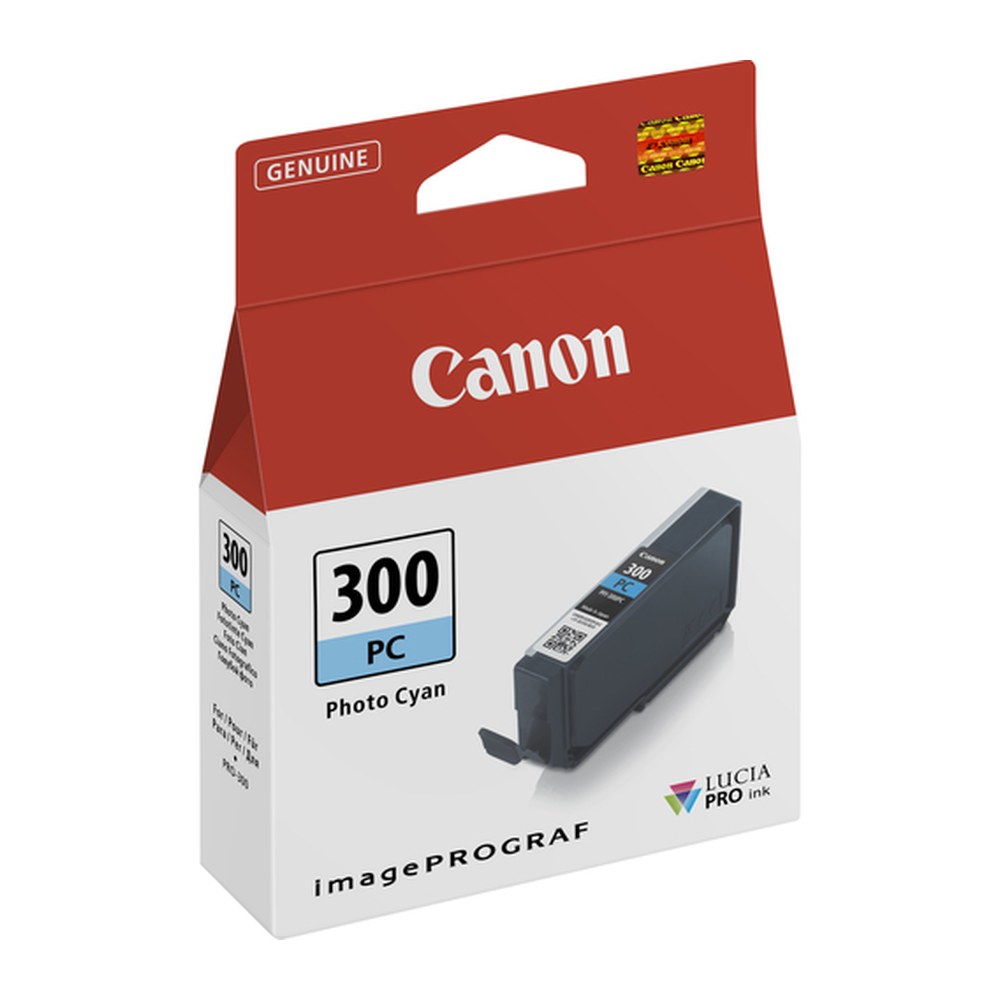 Cartouche d'origine Canon 4197C001 / PFI-300 PC - cyan photo