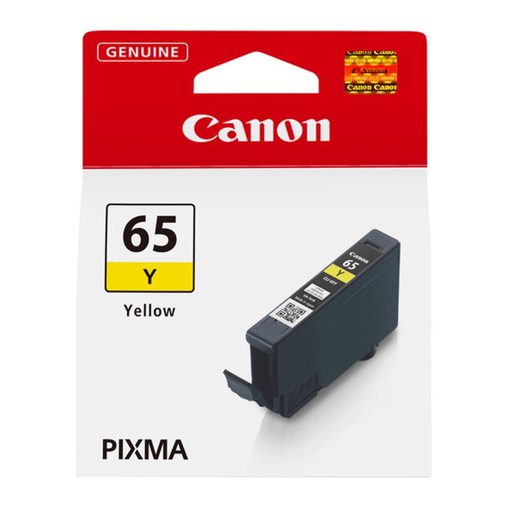 Cartouche d'origine Canon 4218C001 / CLI-65 Y - jaune