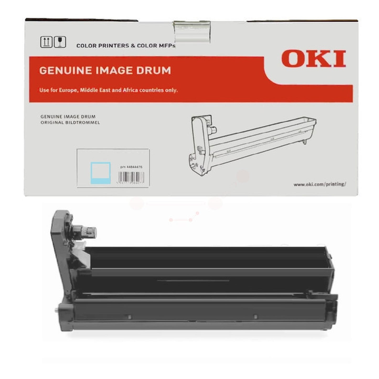 Tambour d'origine OKI 44844419 - cyan