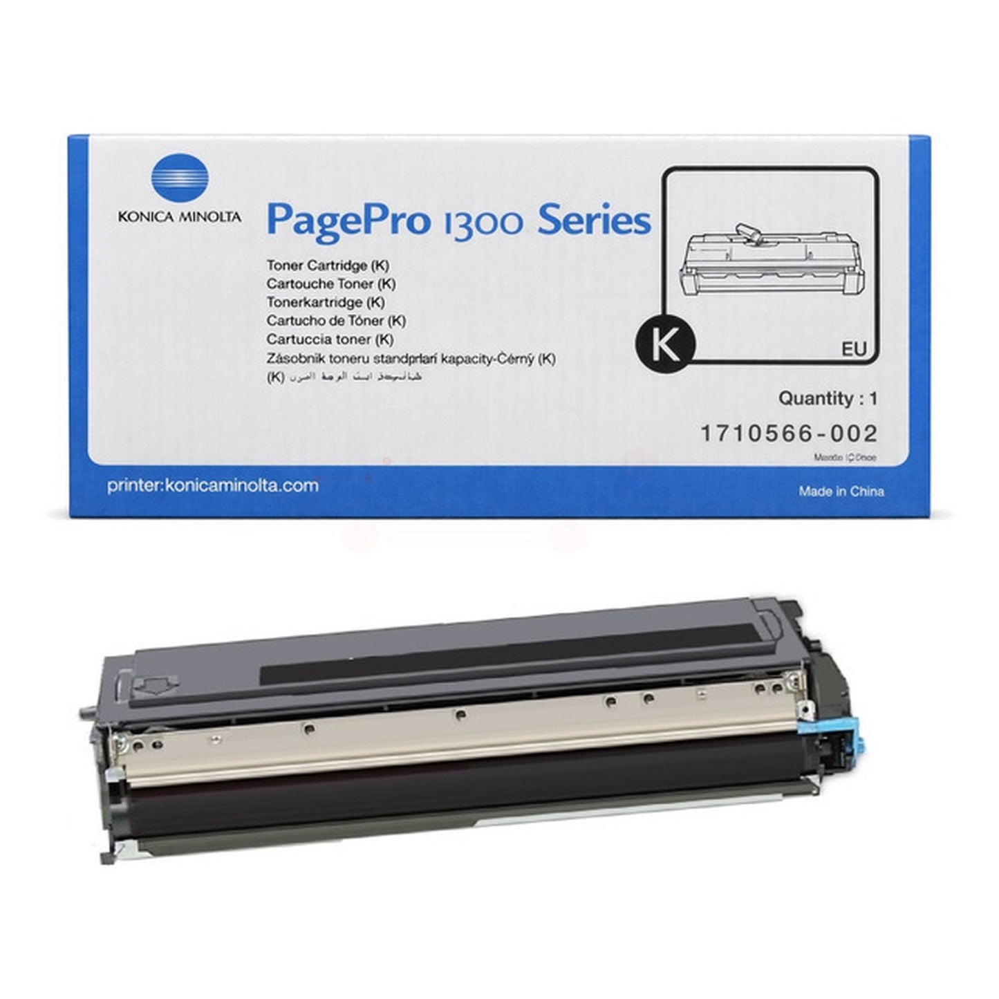Toner d'origine Konica Minolta 4518512 / 171-0566-002 - noir