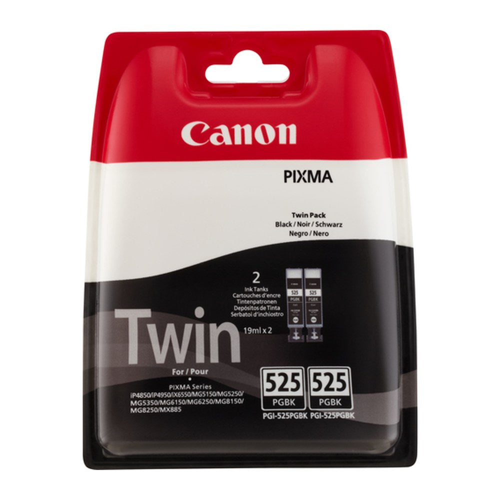 Cartouche d'origine Canon 4529B010 / PGI-525 PGBK - noire - pack de 2