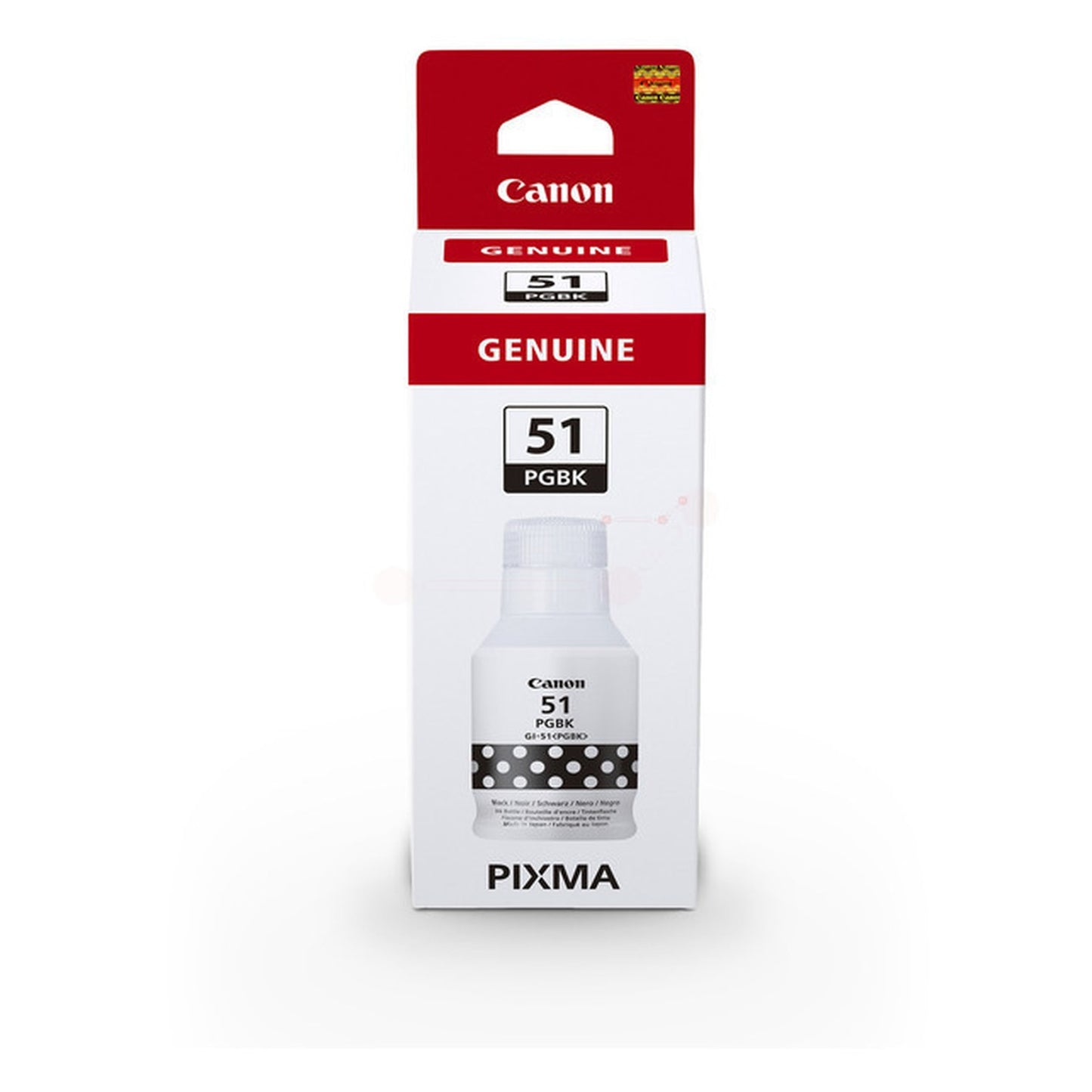 Bouteille d'encre d'origine Canon 4529C001 / GI-51 PGBK - noire