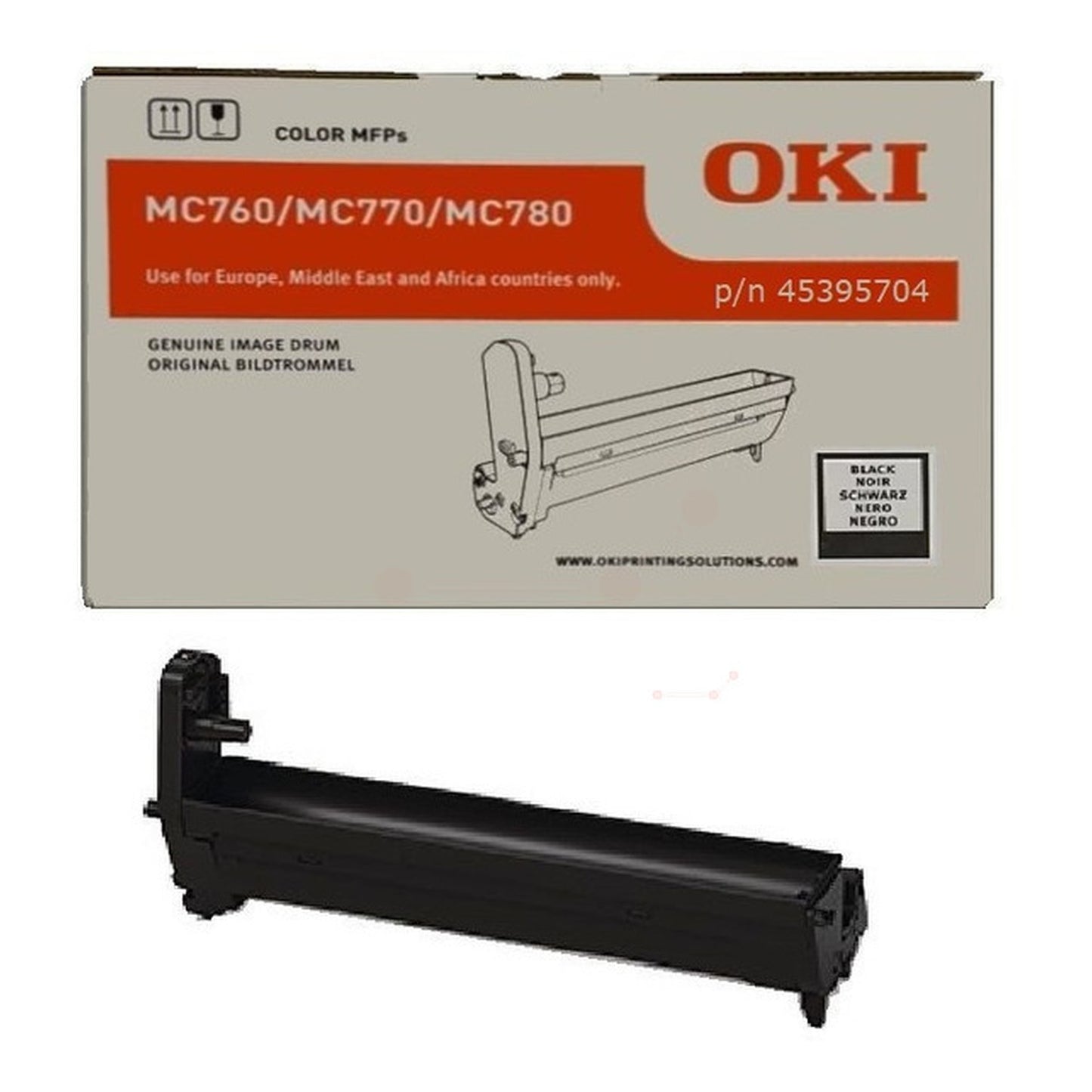 Tambour d'origine OKI 45395704 - noir