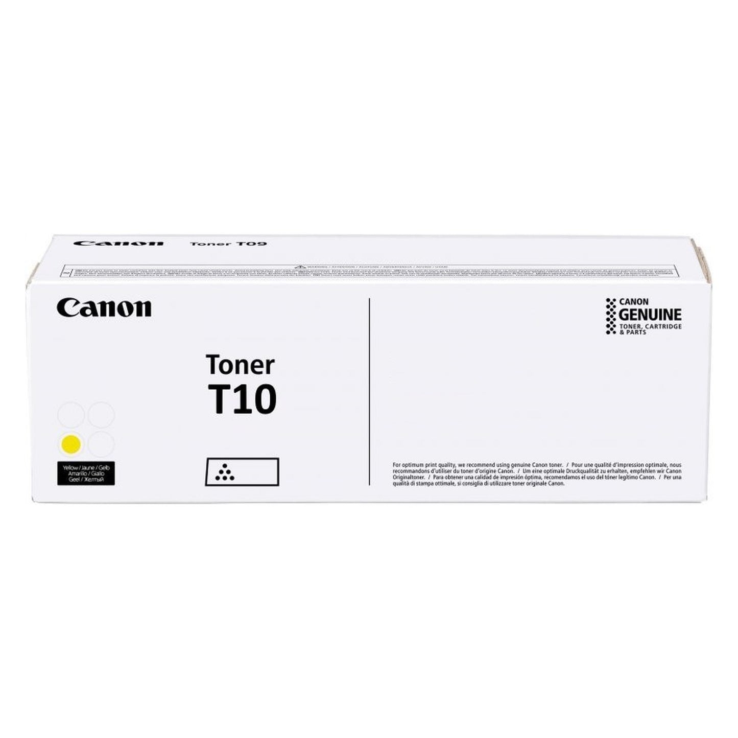 Toner d'origine Canon 4563C001 / T10 - jaune
