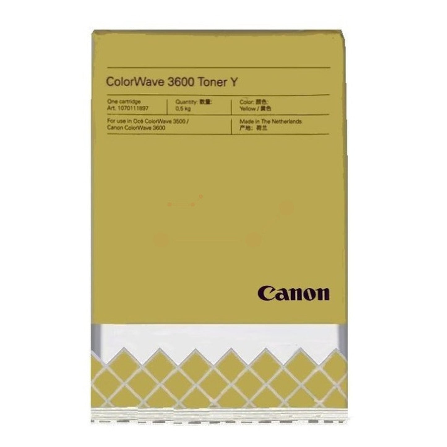 Toner d'origine Canon 4568C003 - jaune