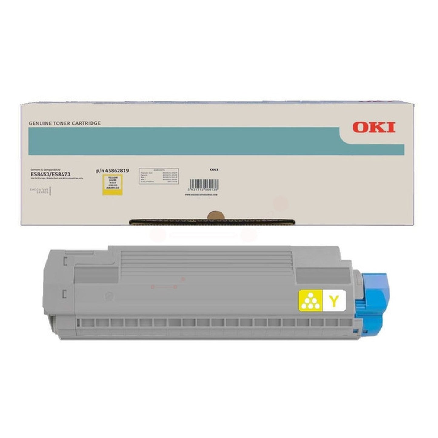 Toner d'origine OKI 45862819 - jaune