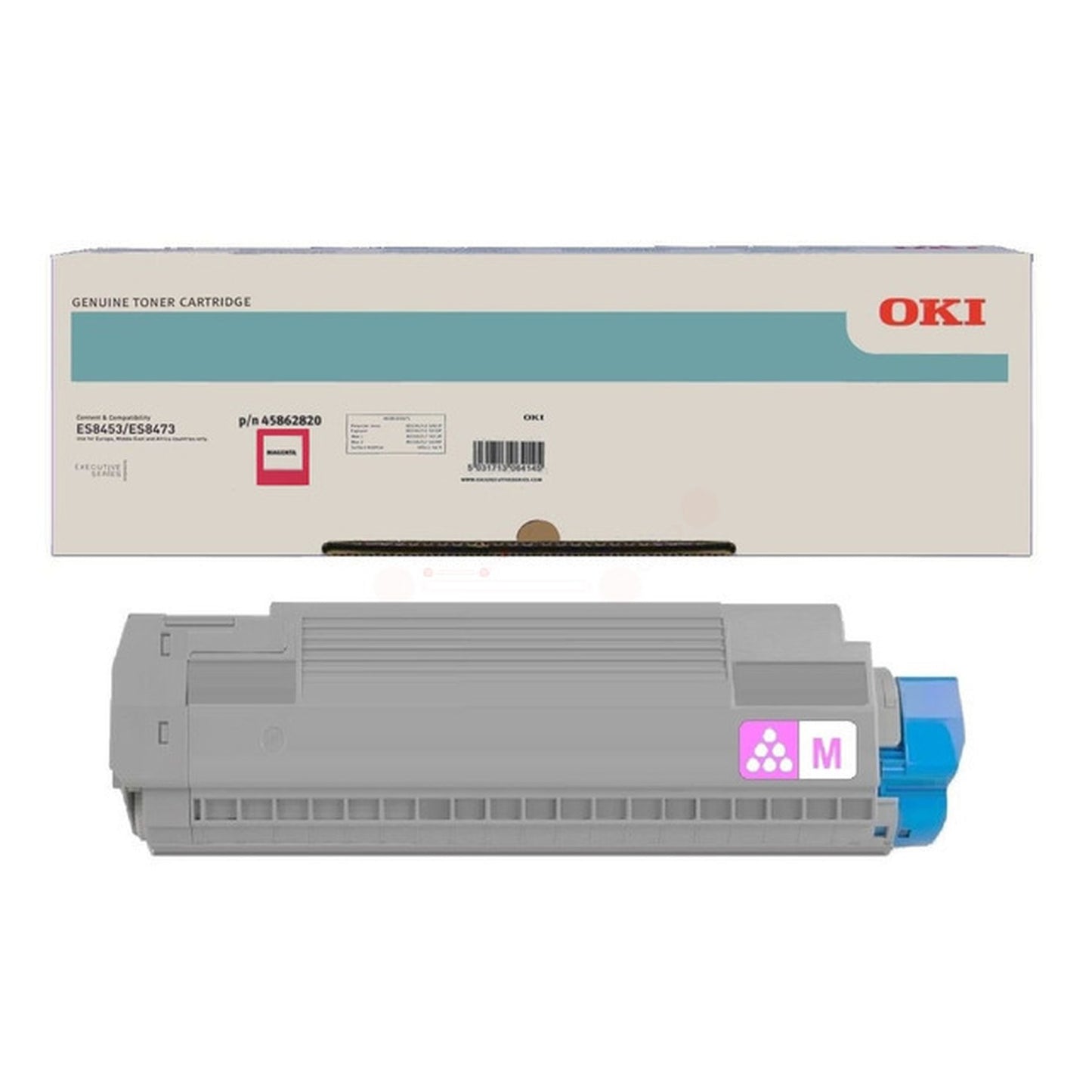 Toner d'origine OKI 45862820 - magenta