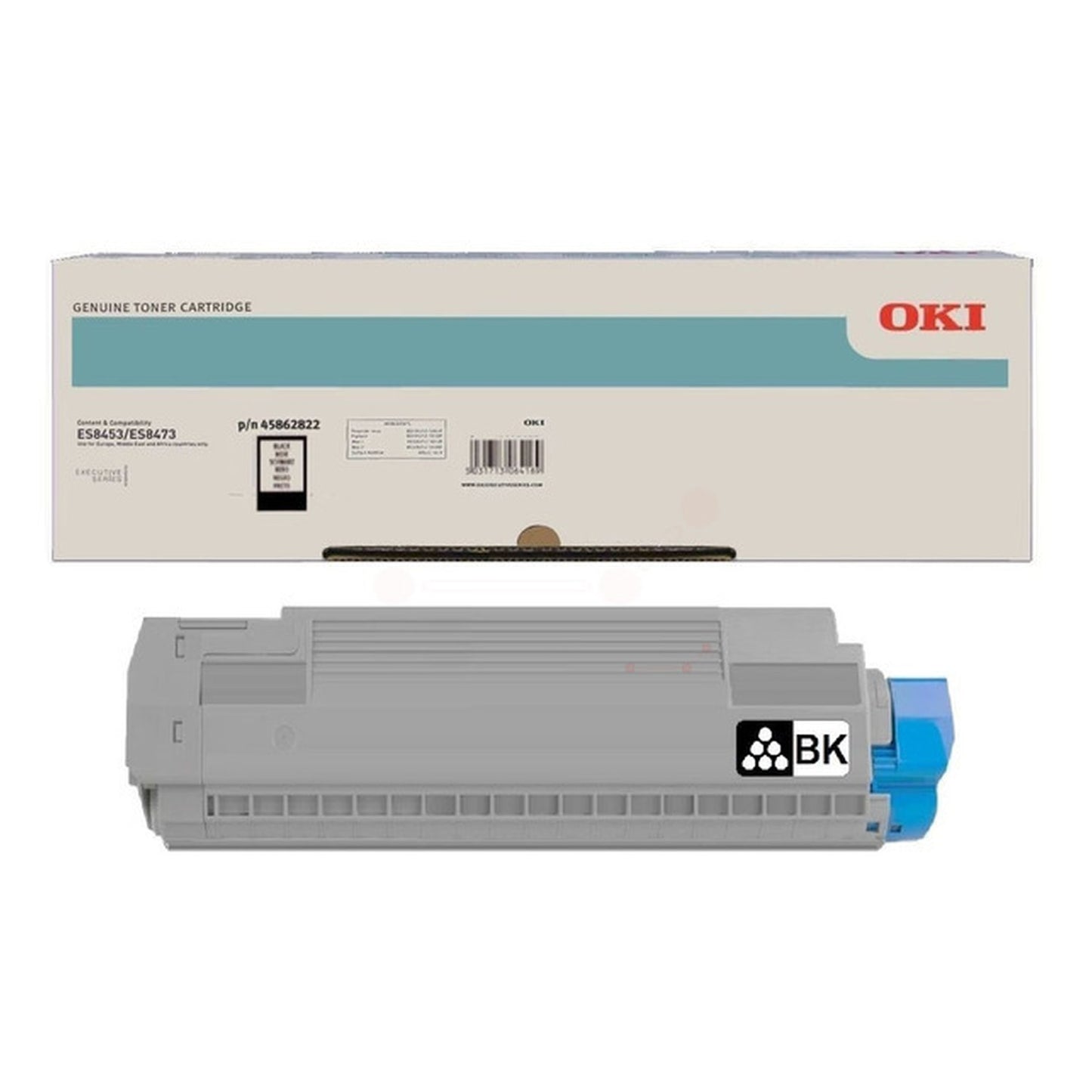 Toner d'origine OKI 45862822 - noir