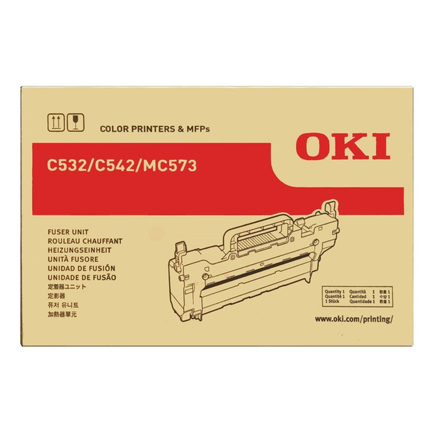 Unité de fusion d'origine OKI 46358502