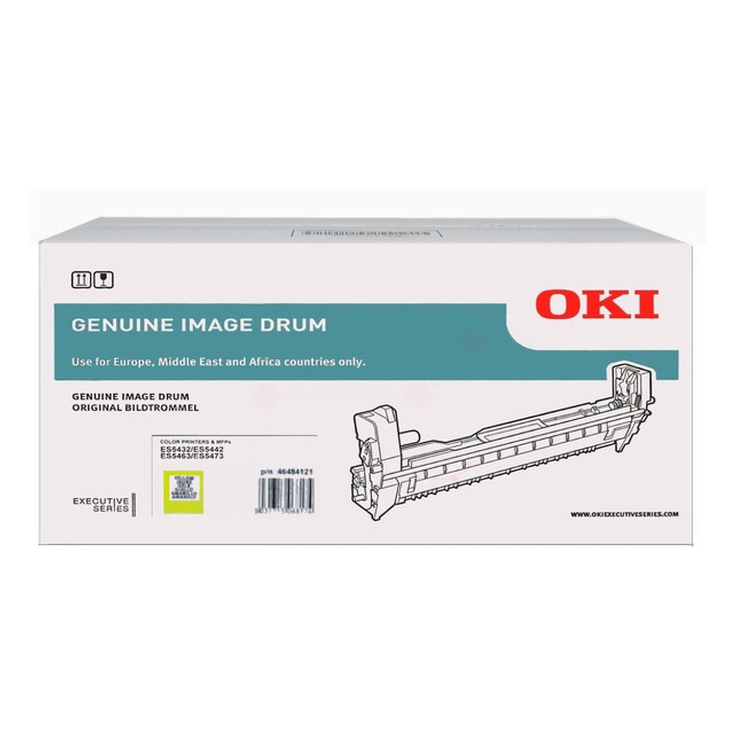 Tambour d'origine OKI 46484121 - jaune