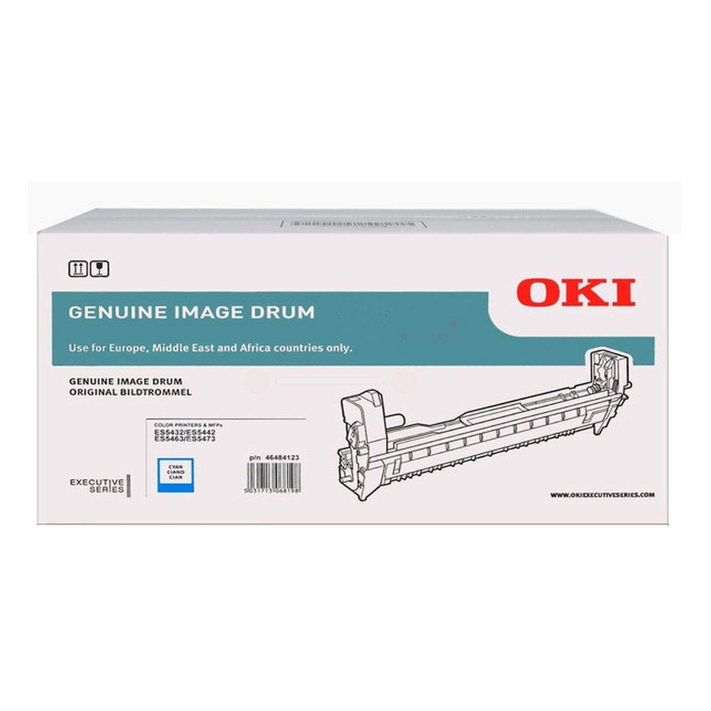 Tambour d'origine OKI 46484123 - cyan