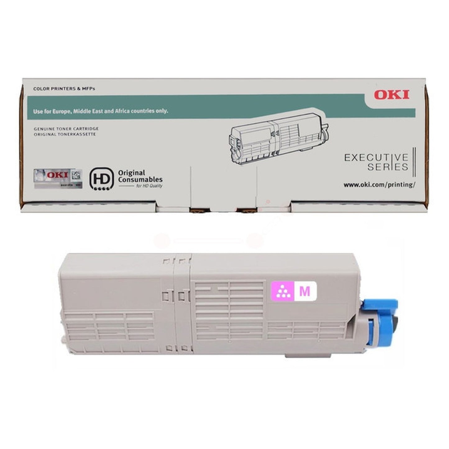 Toner d'origine OKI 46490622 - magenta