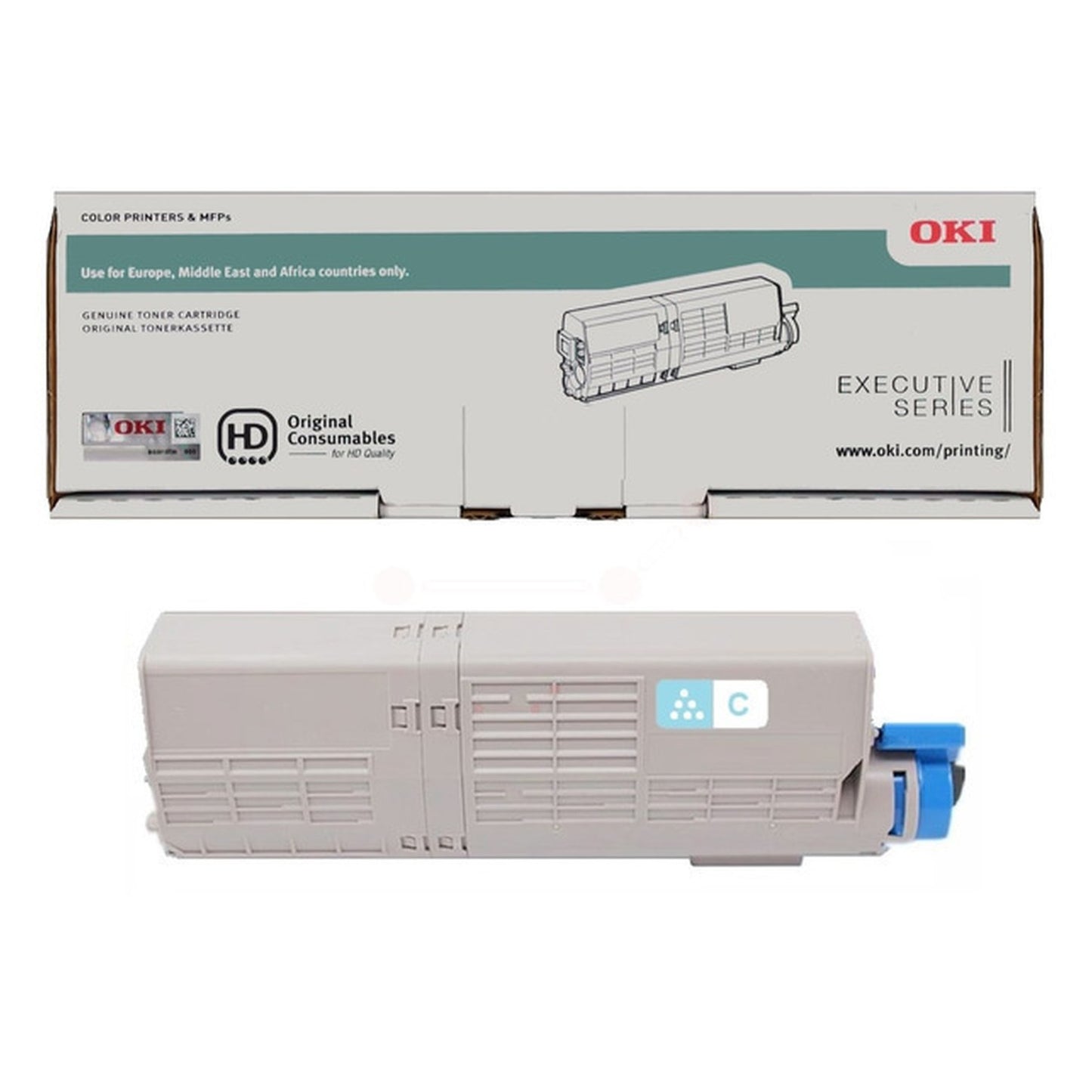Toner d'origine OKI 46490623 - cyan