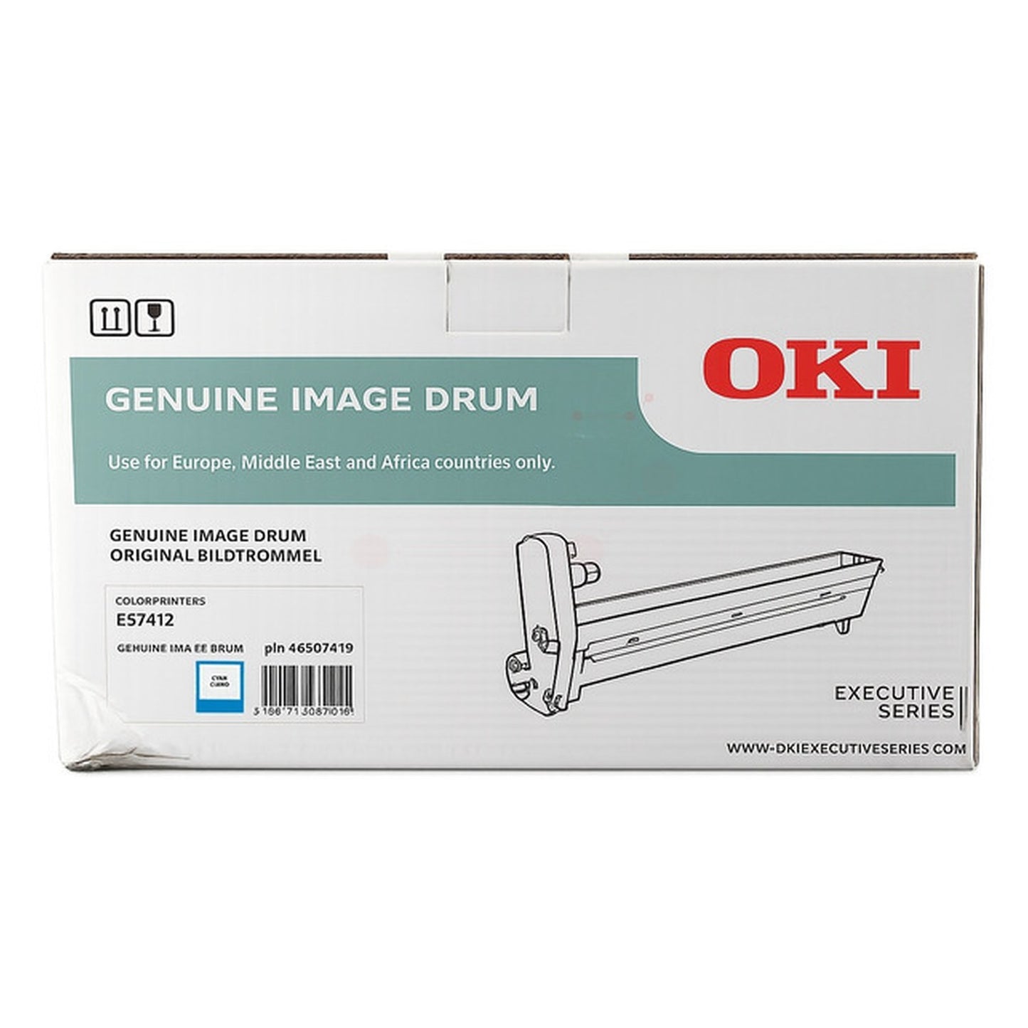 Tambour d'origine OKI 46507419 - cyan