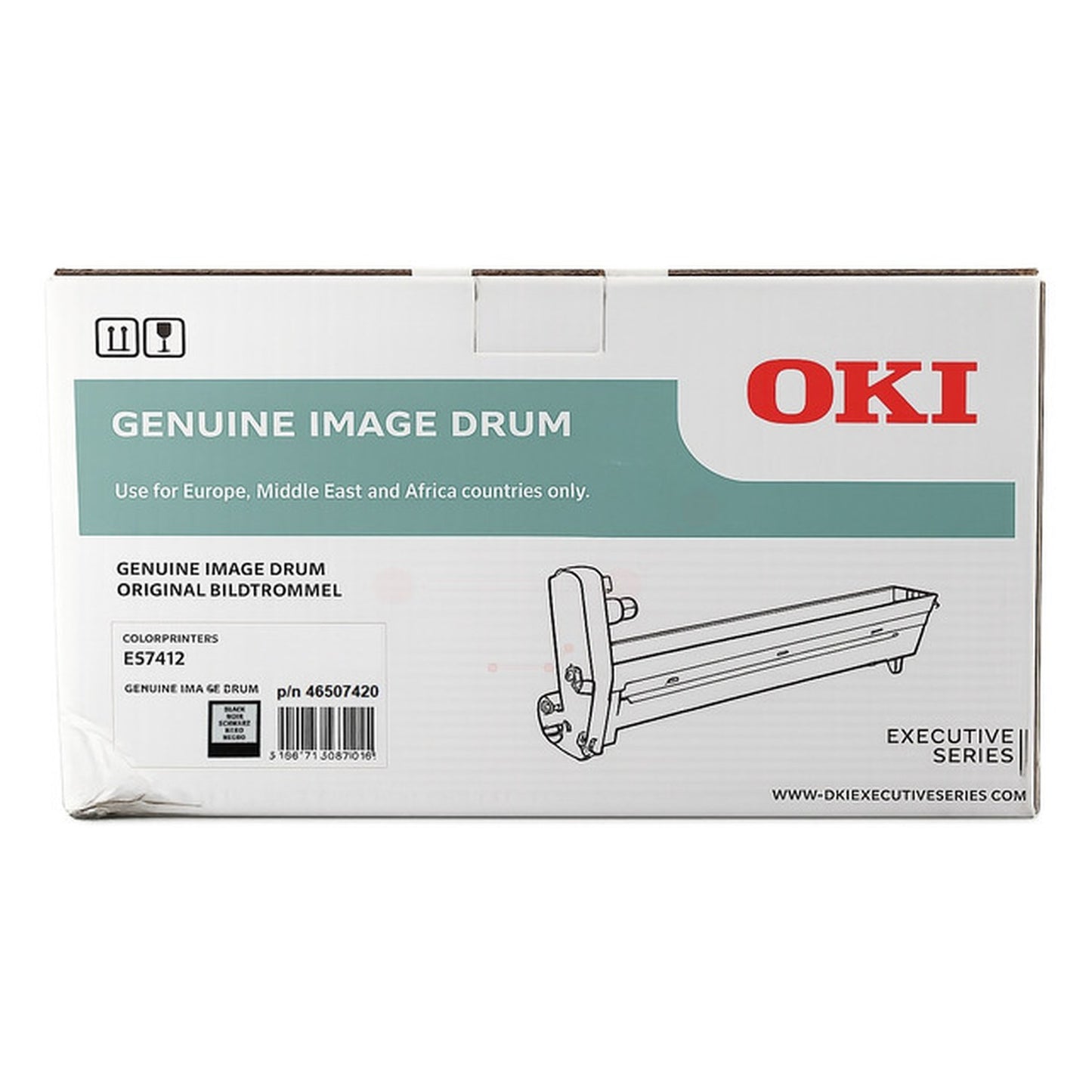 Tambour d'origine OKI 46507420 - noir