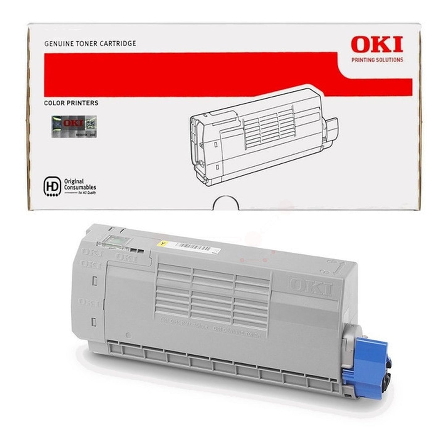 Toner d'origine OKI 46507613 - jaune