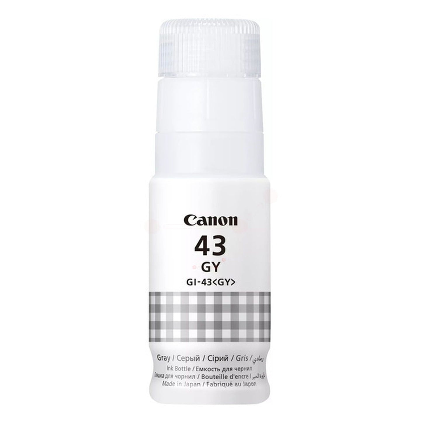 Bouteille d'encre d'origine Canon 4707C001 / GI-43 GY - grise