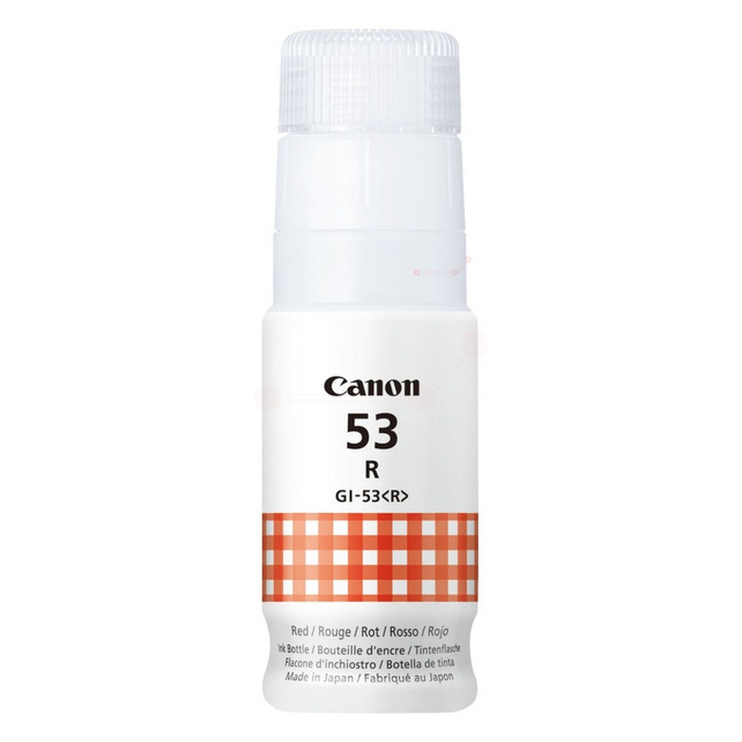 Bouteille d'encre d'origine Canon 4717C001 / GI-53 R - rouge