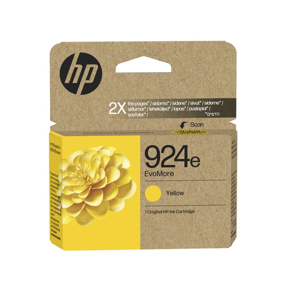 Cartouche d'origine HP 4K0U9NE / 924E - jaune