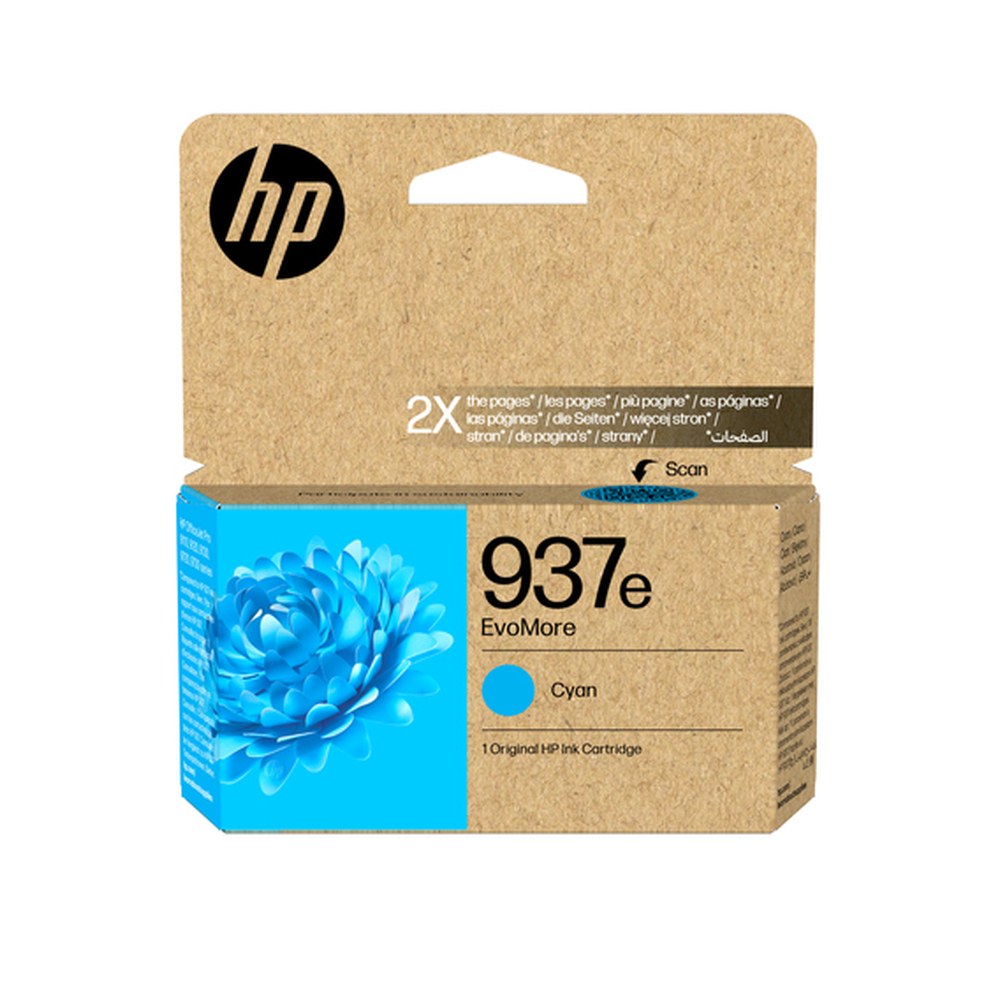 Cartouche d'origine HP 4S6W6NE / 937E - cyan