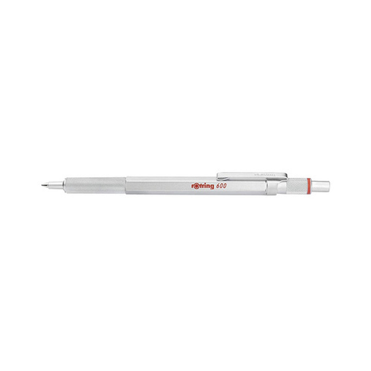 rotring Stylo à bille rétractable 600, argent