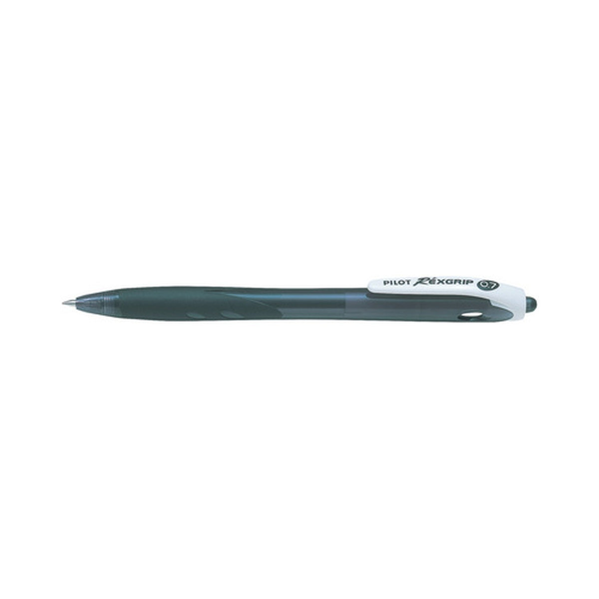 PILOT Stylo à bille REXGRIP Begreen, rétractable, M, noir