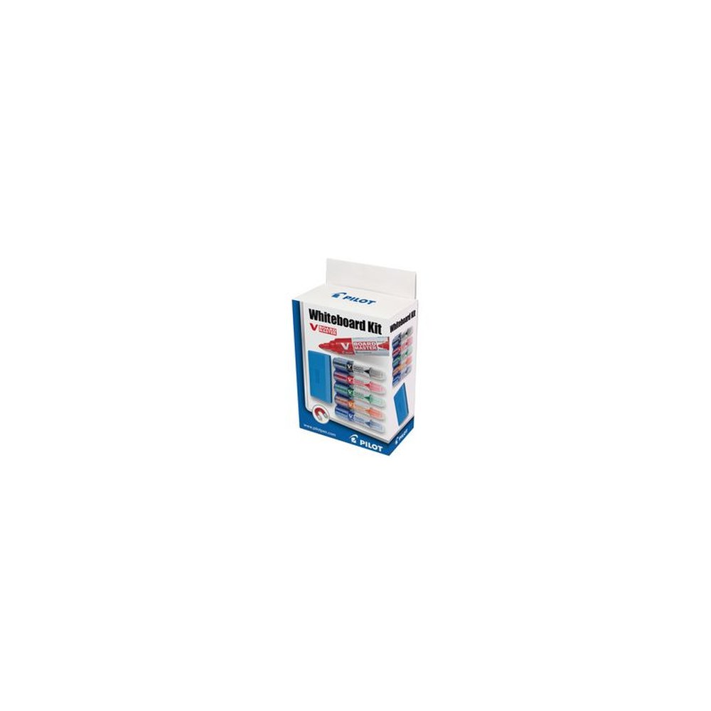 PILOT Kit marqueurs tableau blanc V BOARD MASTER