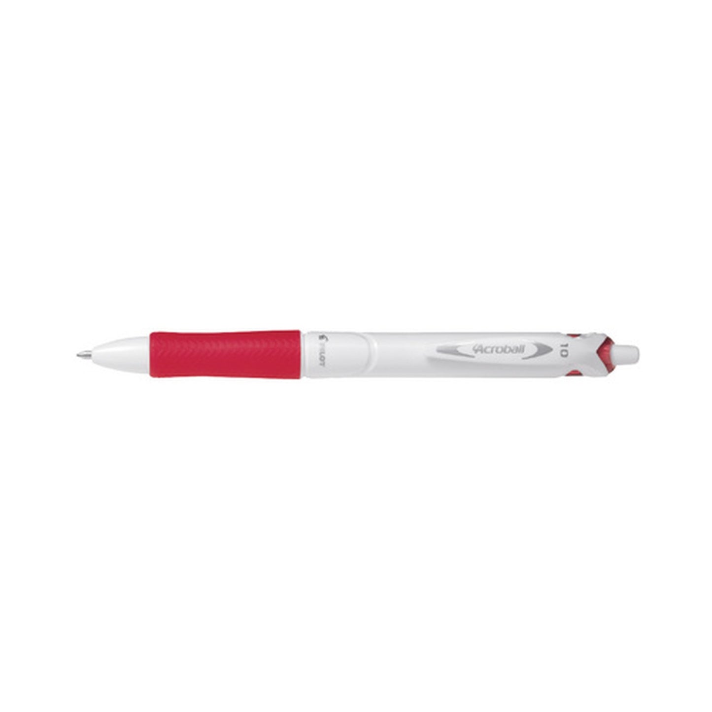 PILOT Stylo à bille rétractable ACROBALL PURE WHITE, rouge