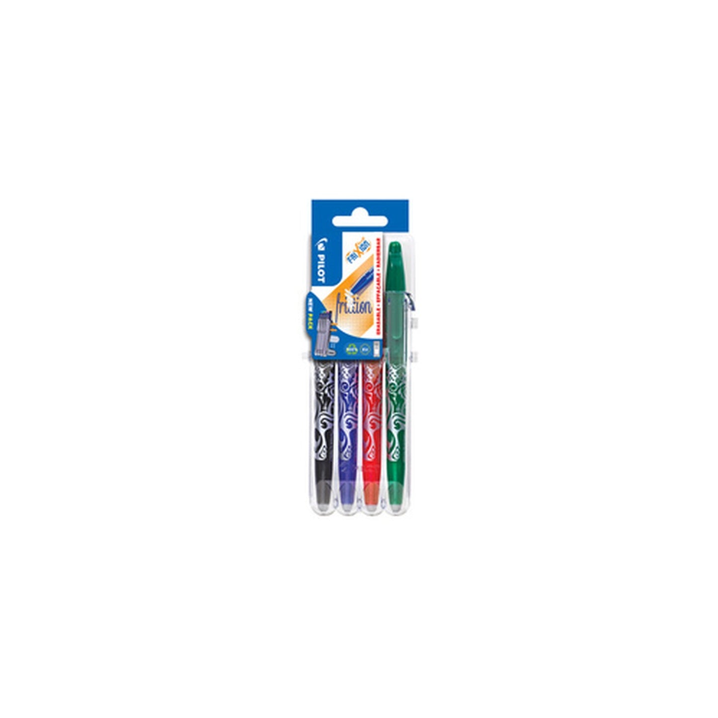 PILOT Stylo roller FRIXION BALL 07 Set2Go, étui de 4