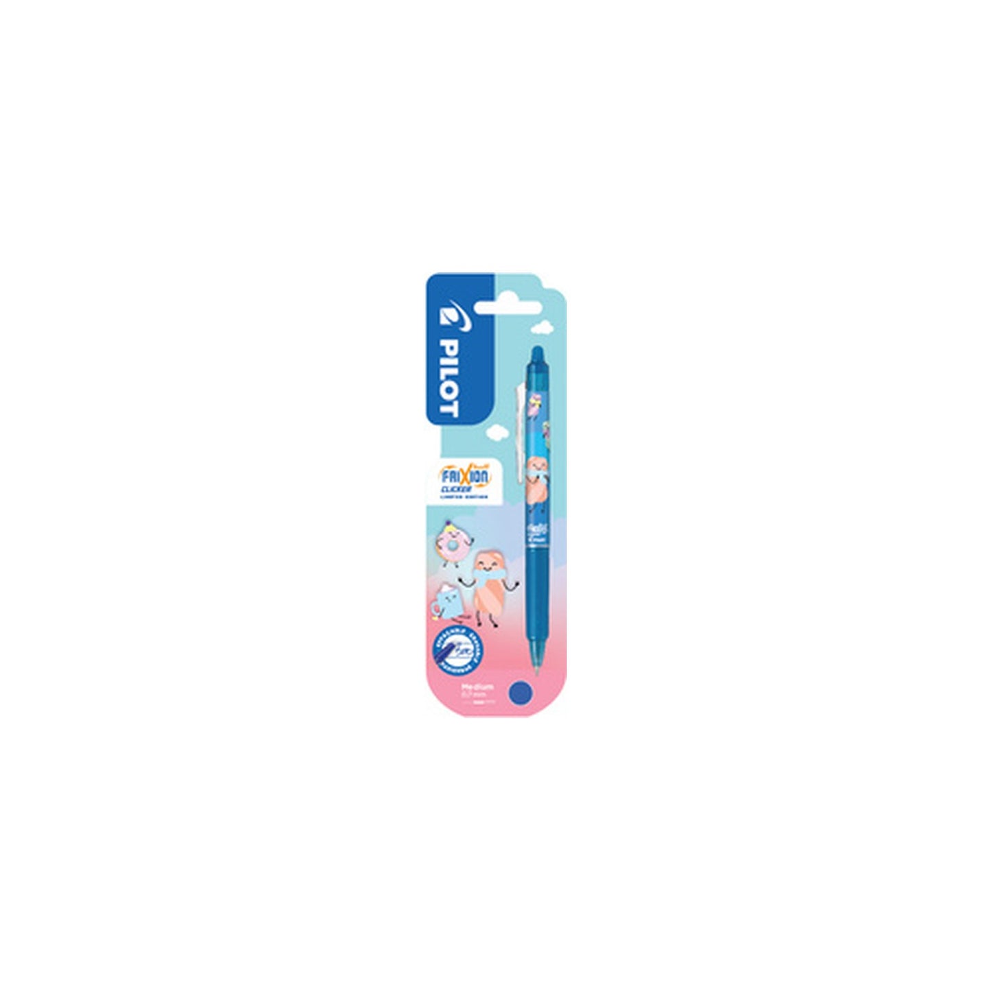 PILOT Stylo roller FRIXION BALL CLICKER 07 Fancy Winter